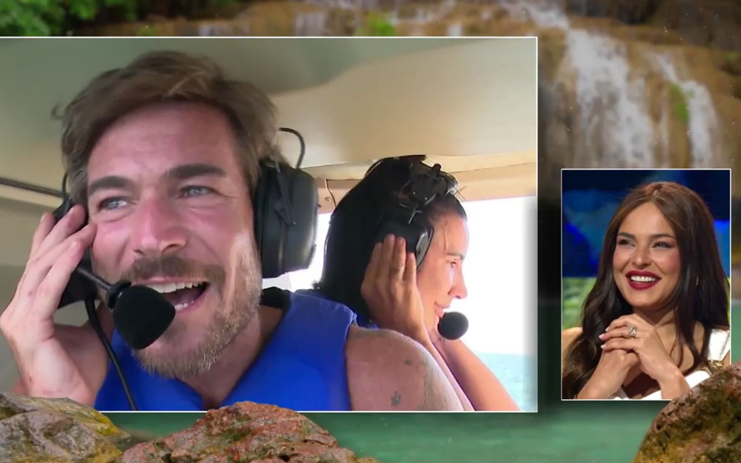 Tony Espina realiza un espectacular salto desde el helicóptero en &#39;Supervivientes All Stars&#39;