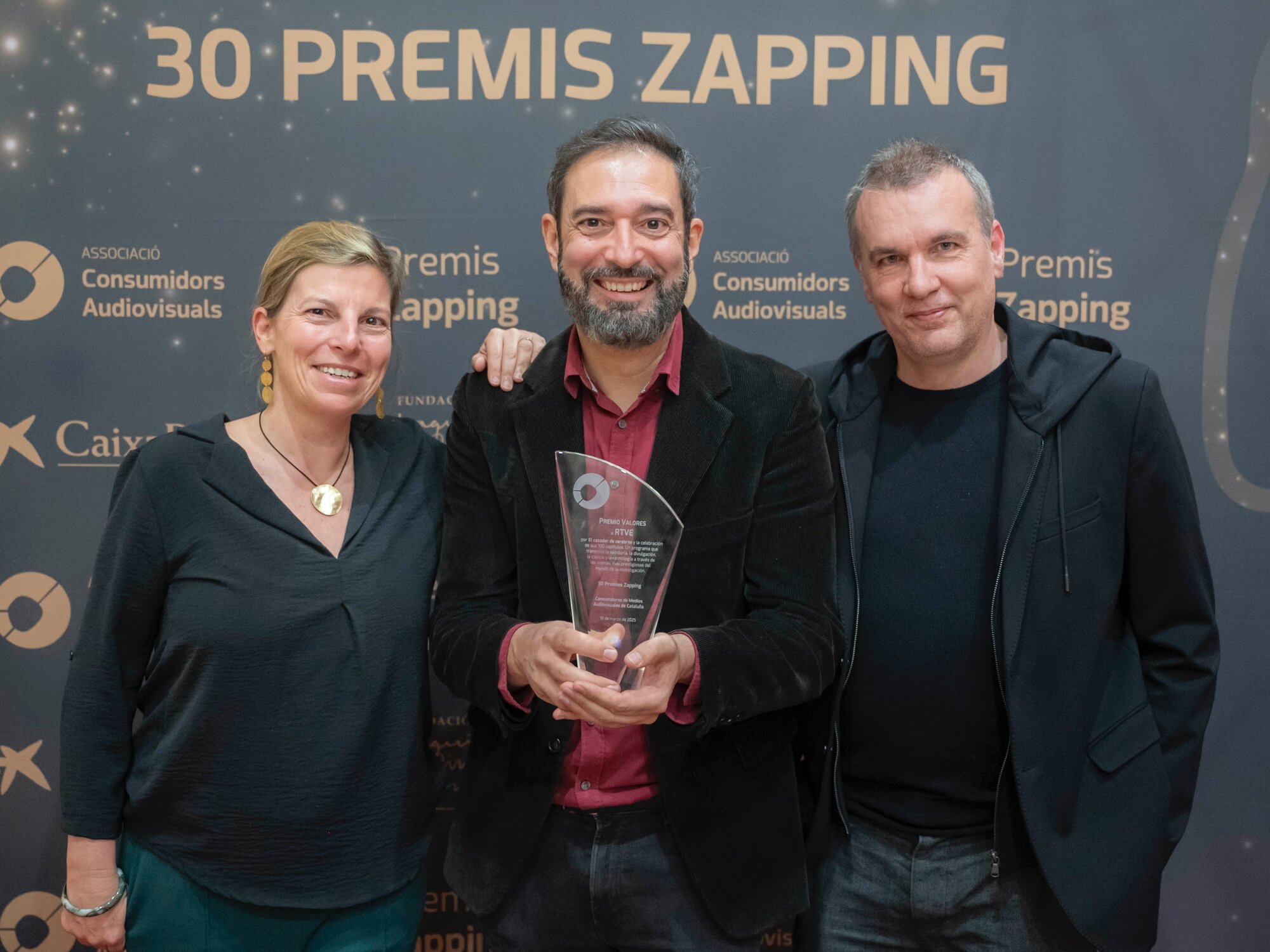'El cazador de cerebros', ganador del Premio Valores en los Premios Zapping