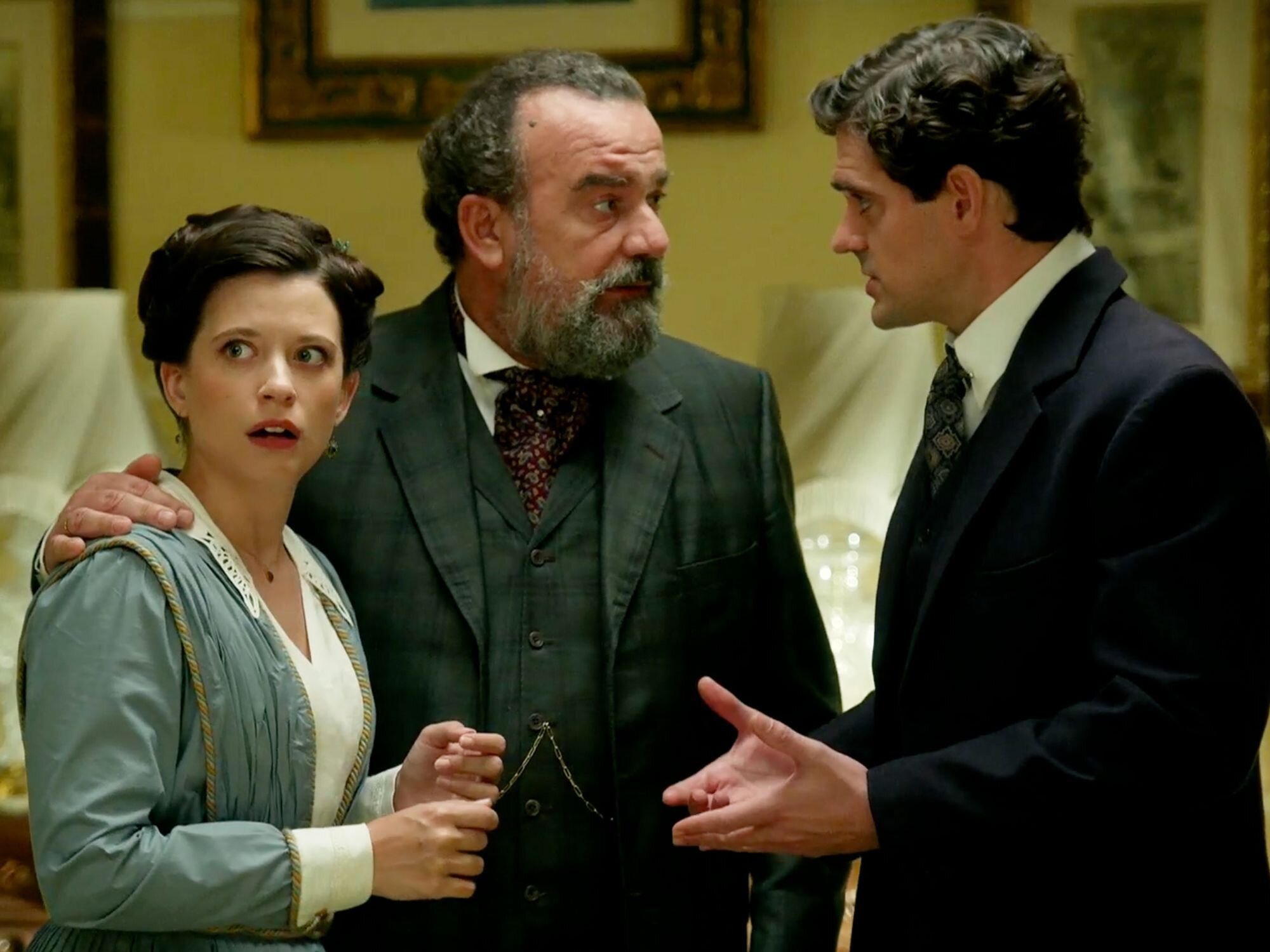 Martina, Alonso y Jacobo preocupados en &#39;La promesa&#39;