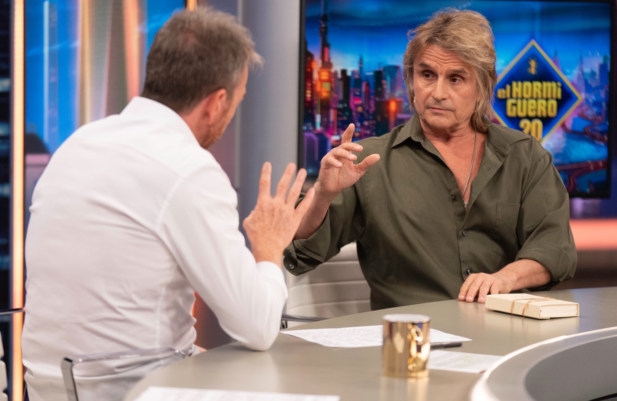Nacho Cano habla con Pablo Motos en &#39;El hormiguero&#39;