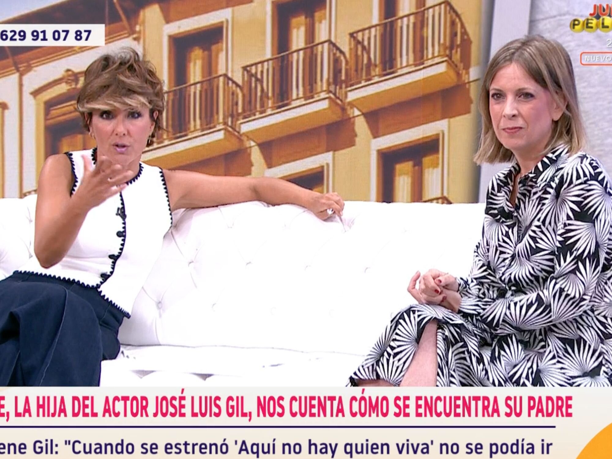 Irene Gil junto a Sonsoles Ónega en 'Y ahora, Sonsoles'