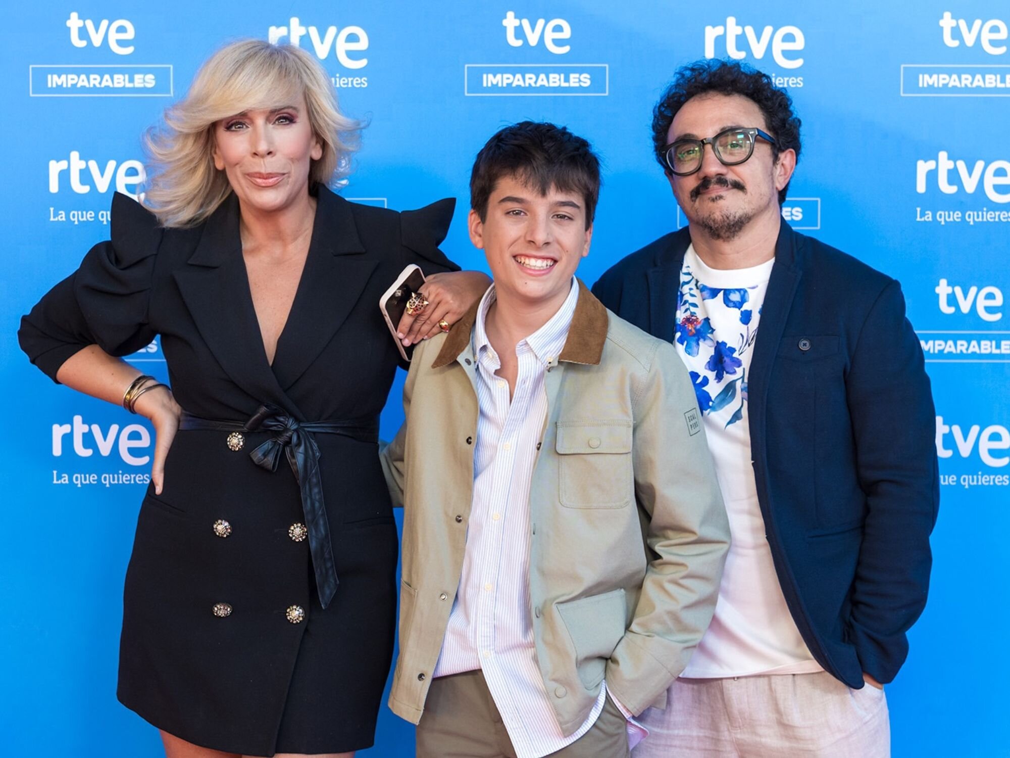 María Eizaguirre, Gonzalo Pinillos y César Vallejo en la presentación de temporada de RTVE
