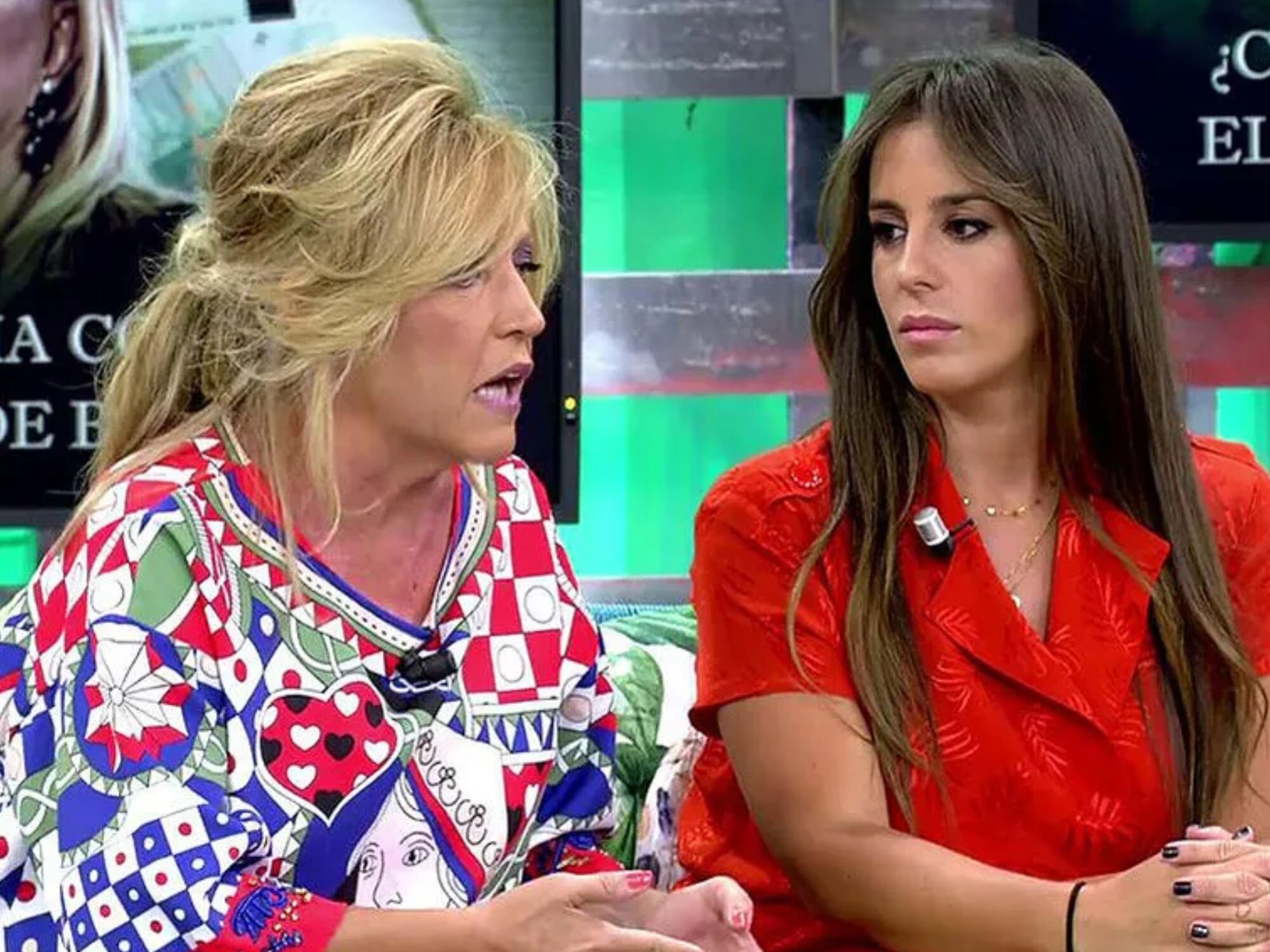 Lydia Lozano y Anabel Pantoja juntas en 'Sálvame'