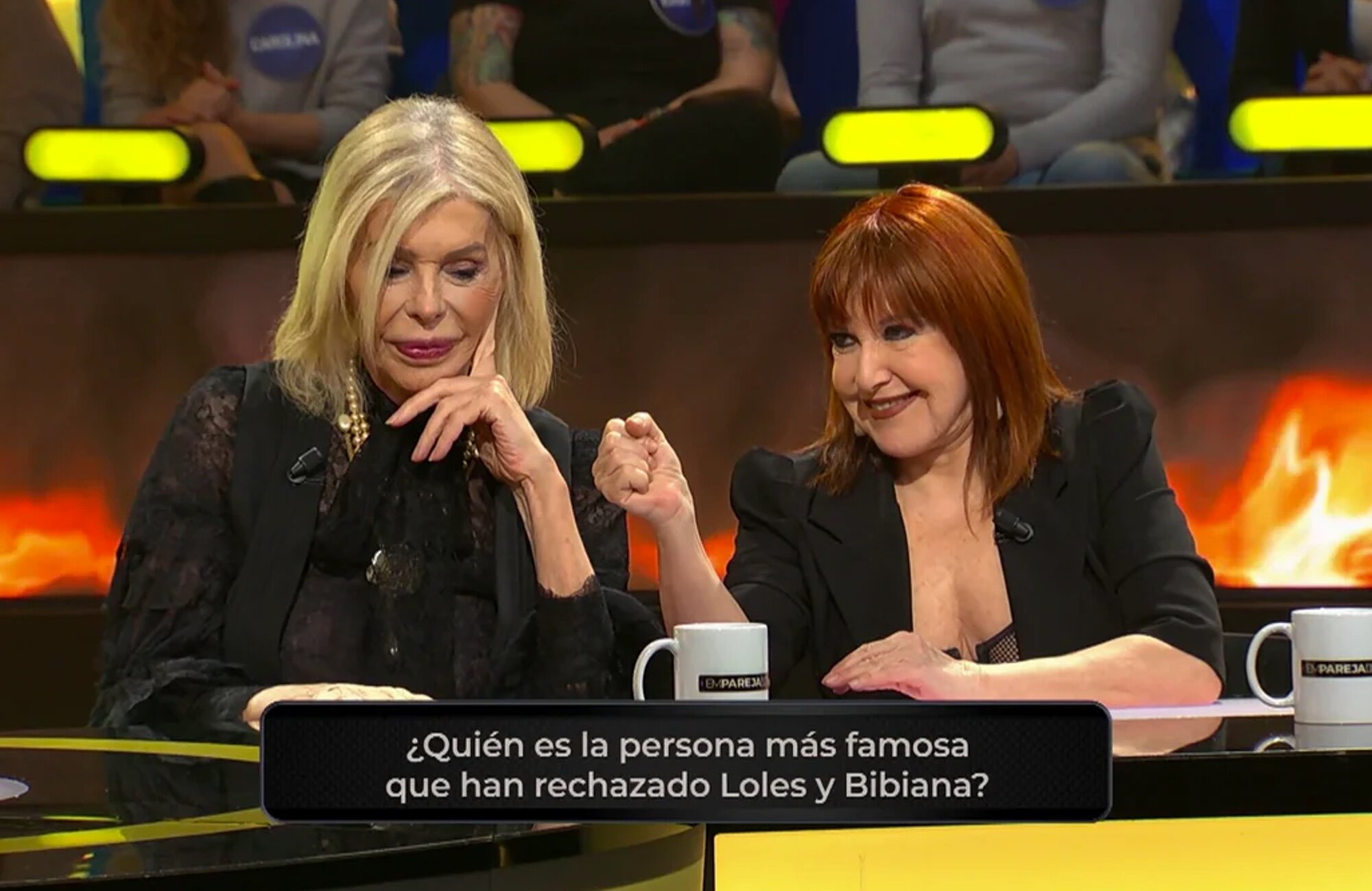 Bibiana Fernández y Loles León, invitadas de &#39;Emparejados&#39;