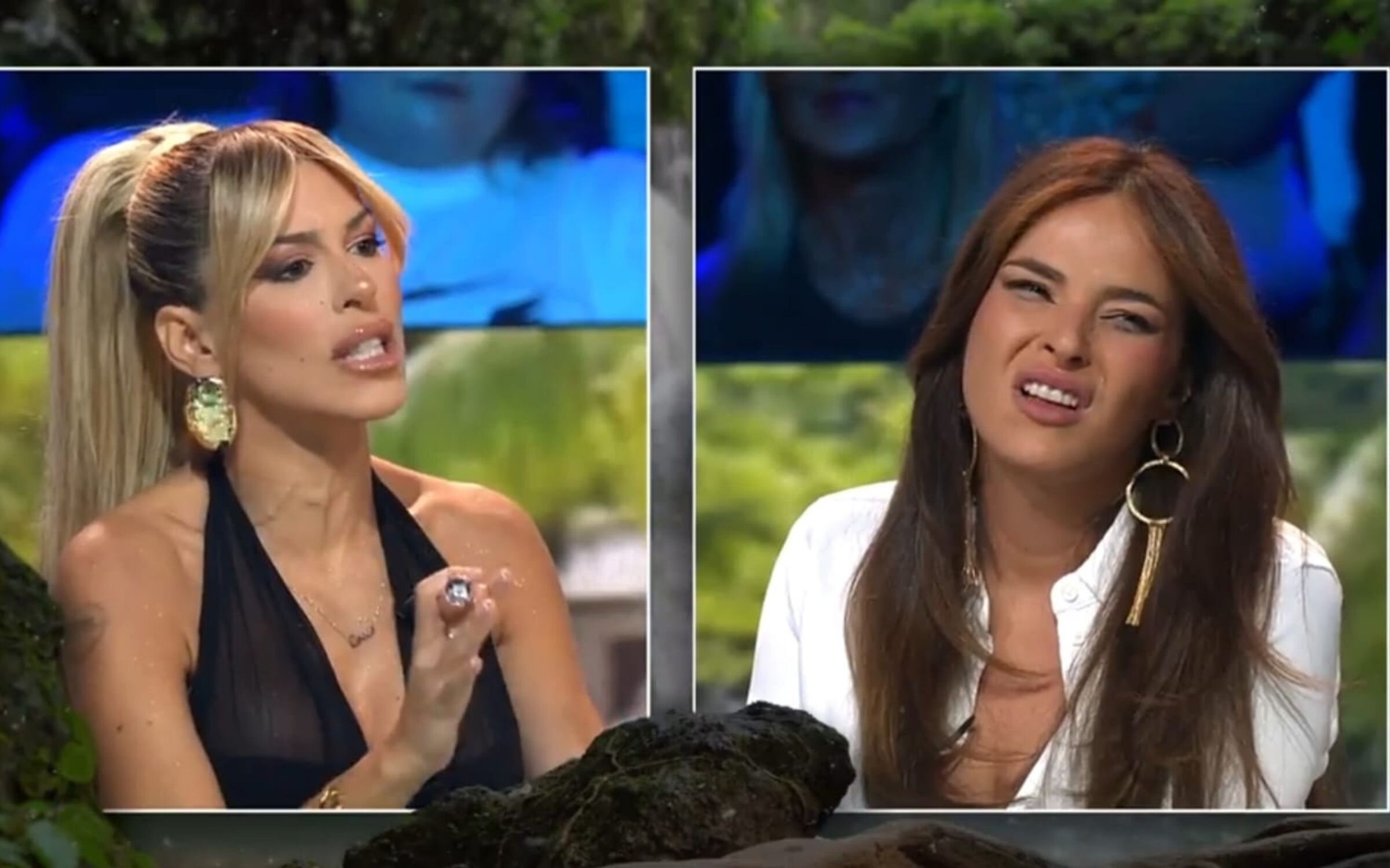 Marta Peñate abandona el plató tras su cara a cara con Oriana Marzoli durante la gala de 'Supervivientes All Stars'