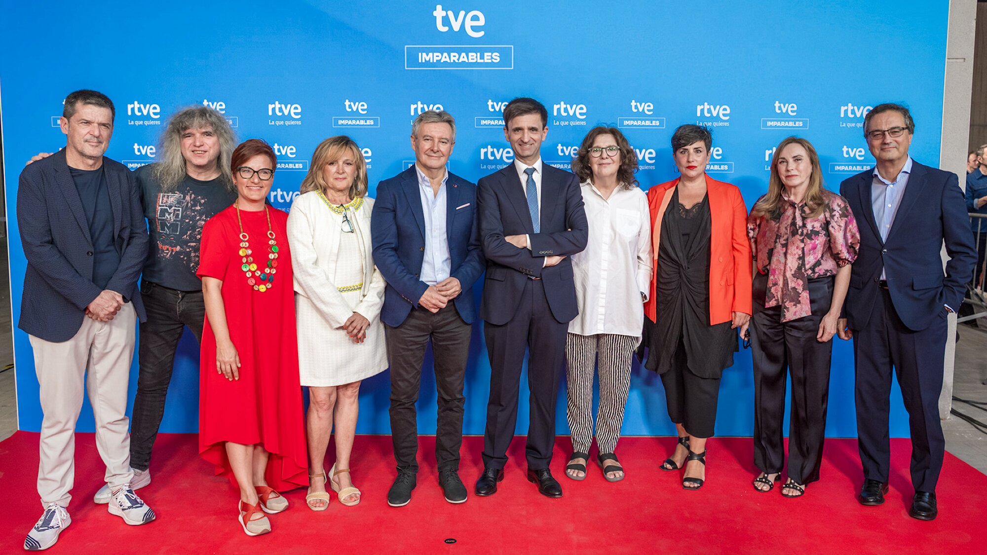 José Pablo López, Sergi Sol, Mariano Muniesa, Marta Ribas, Maite Martín, Rubén Moreno, Rosa León, María Solana, Angélica Rubio y Alfonso Morales