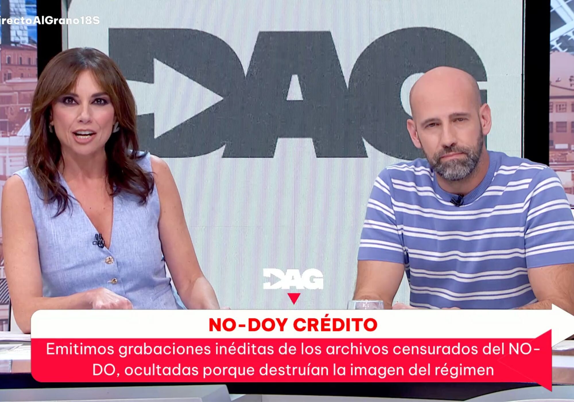 Marta Flich ha apoyado a Sarah Santaolalla, quien es colaboradora de &#39;Directo al grano&#39;