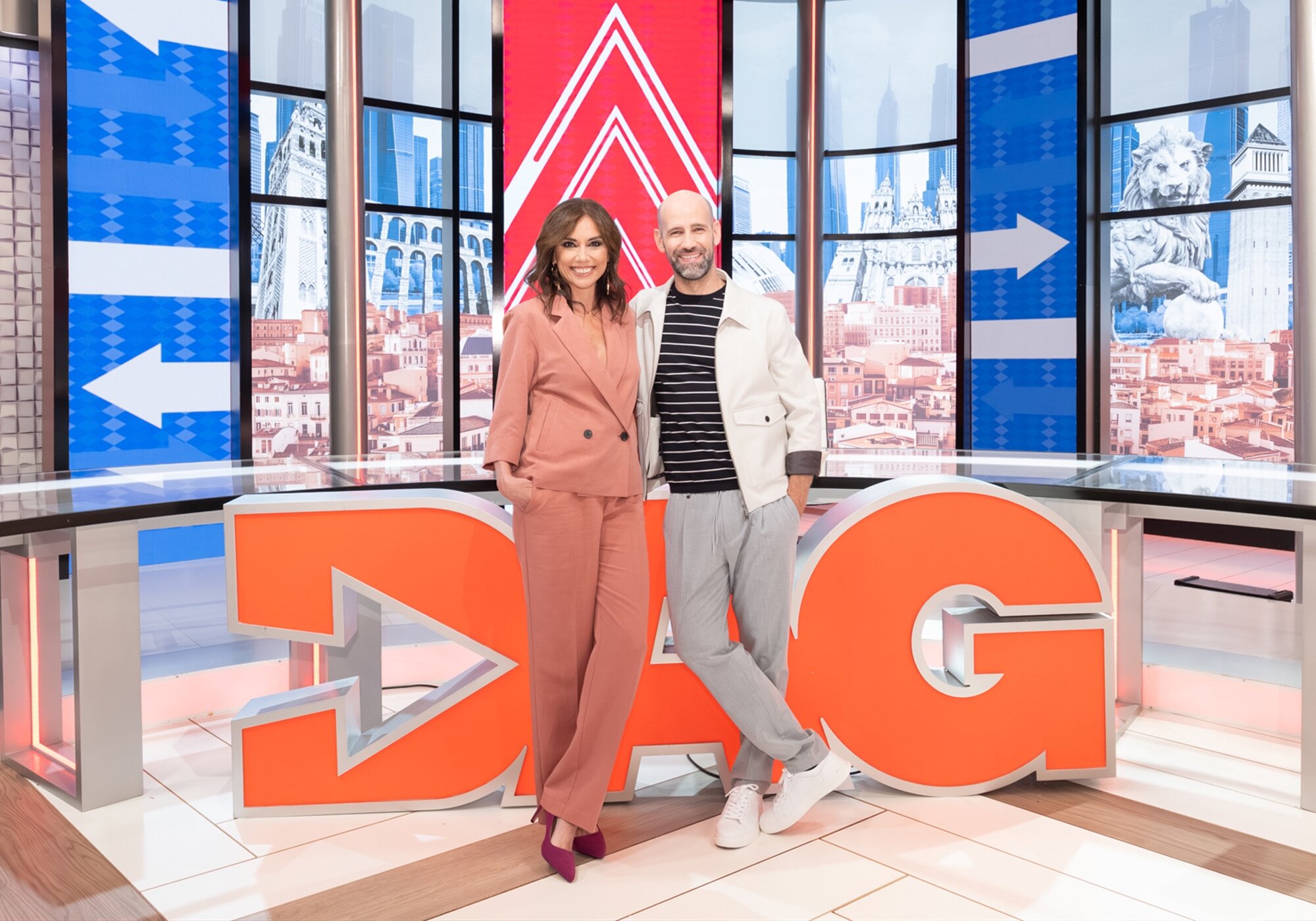 Marta Flich y Gonzalo Miró han congeniado como presentadores de &#39;Directo al grano&#39;