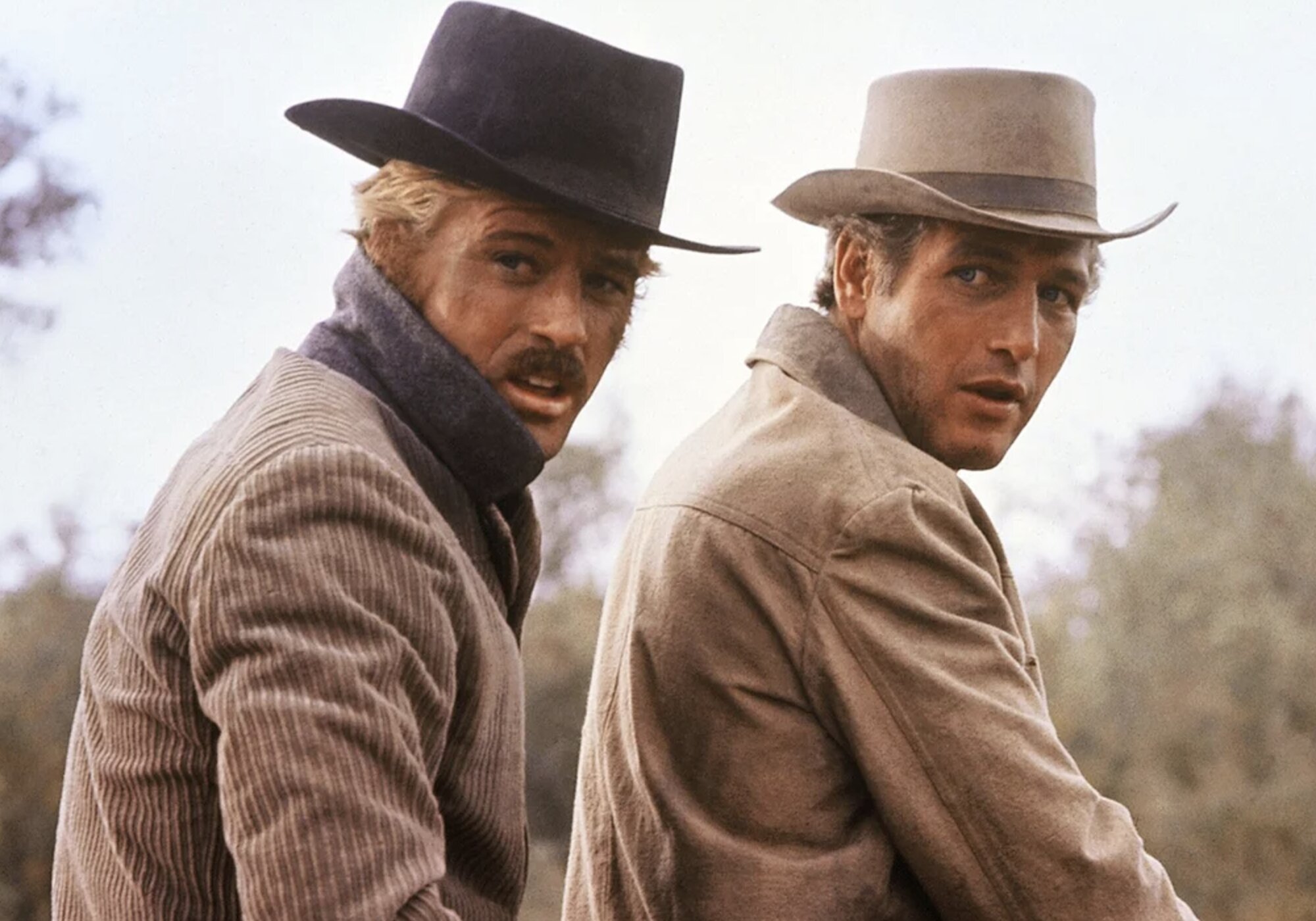 Robert Redford y Paul Newman en &#39;Dos hombres y un destino&#39;