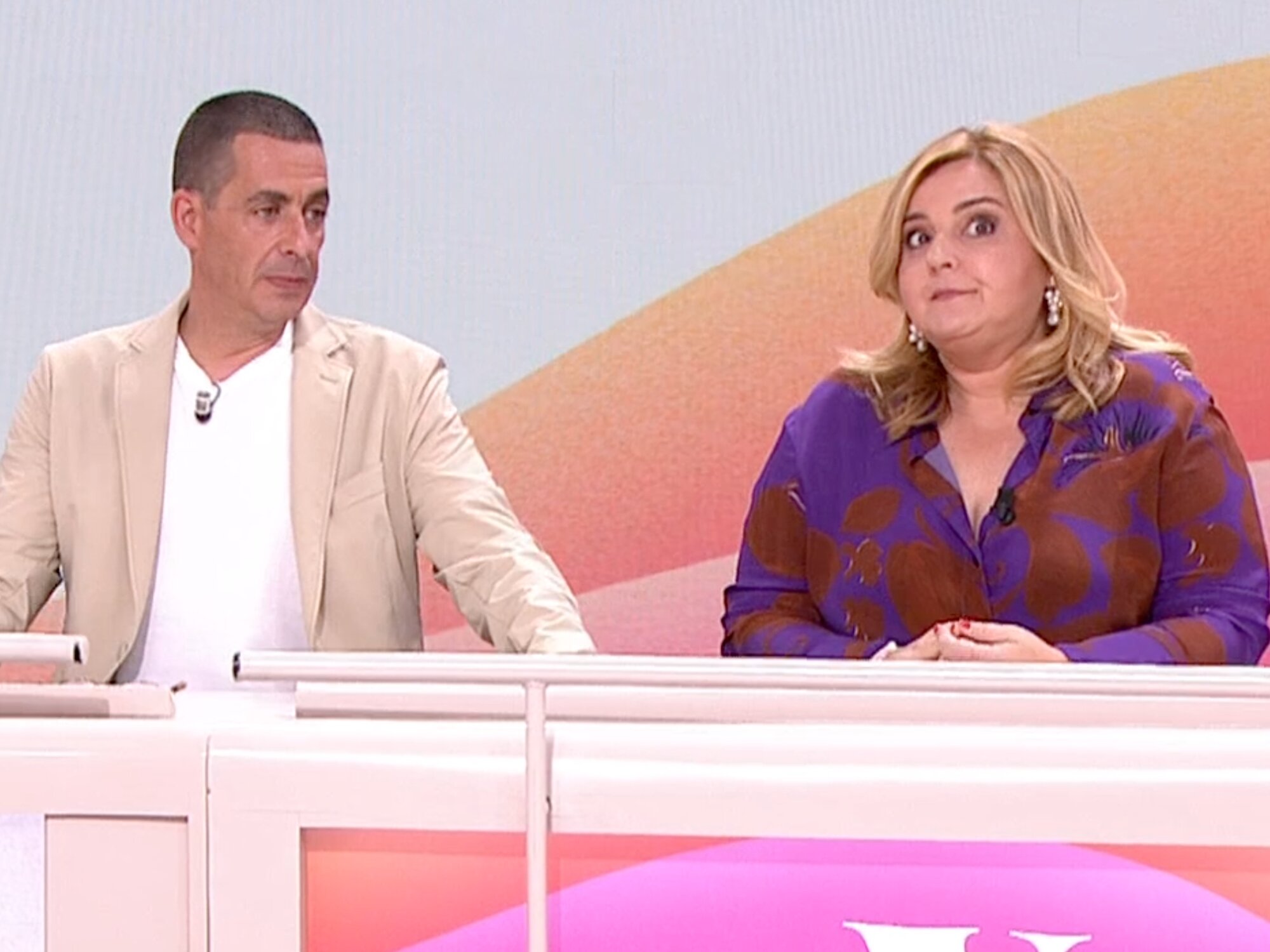 Antonio Naranjo y Pilar Vidal, en 'Y ahora, Sonsoles'