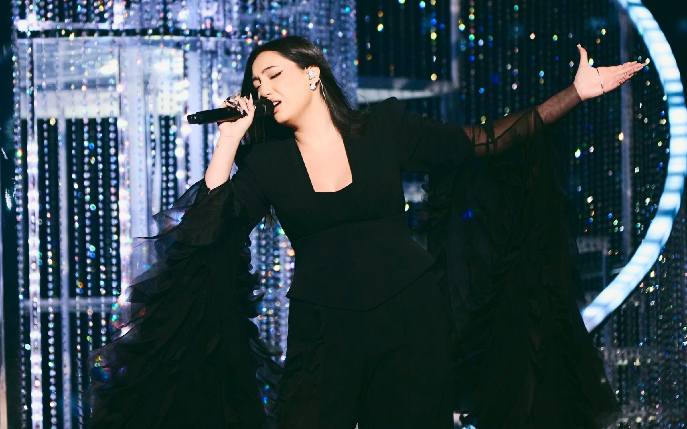 Yuval Raphael (Israel), en la Semifinal 2 de Eurovisión 2025