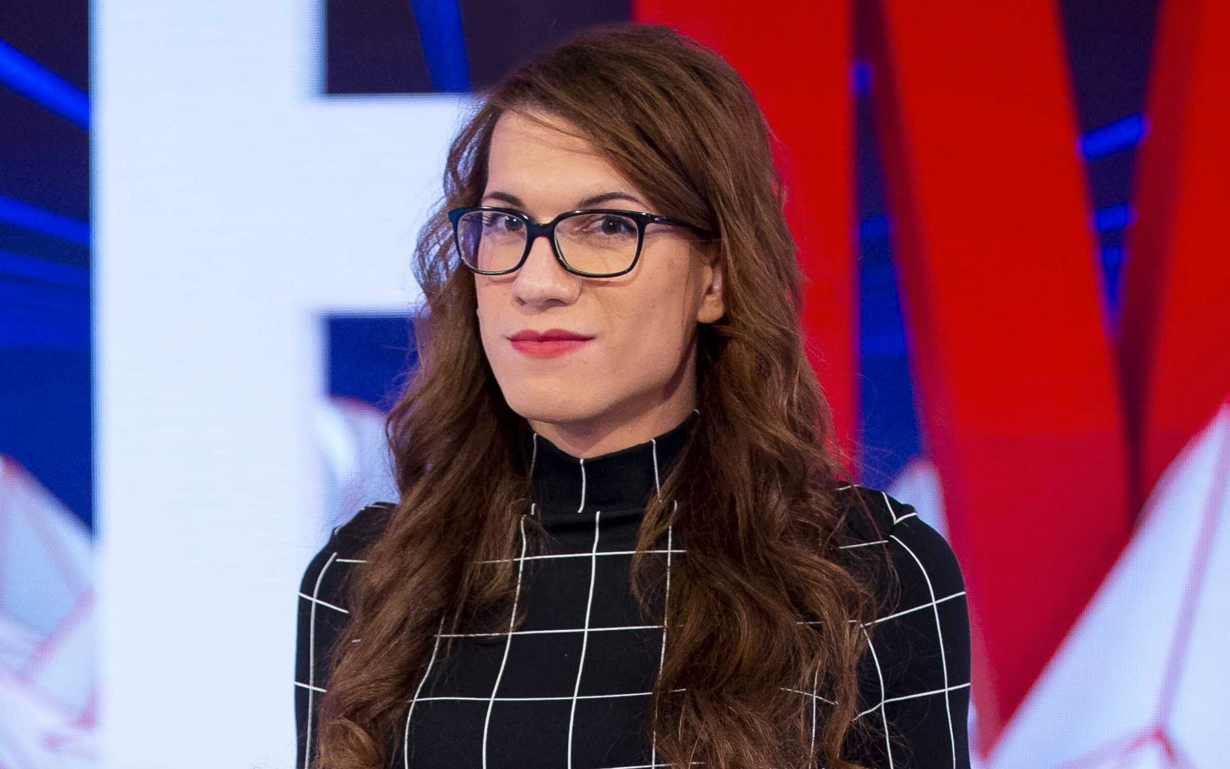 Elsa Ruiz, en el plató de &#39;Todo es mentira&#39;