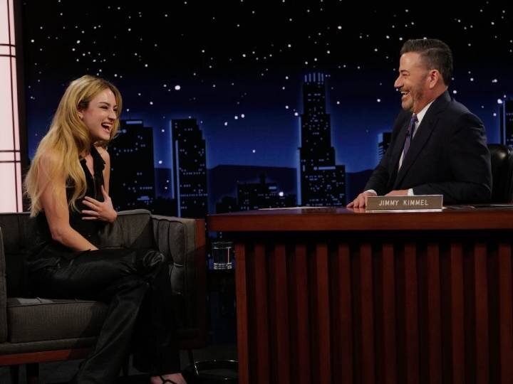 Grace Van Patten, una de las últimas invitadas del programa de Jimmy Kimmel antes de la cancelación