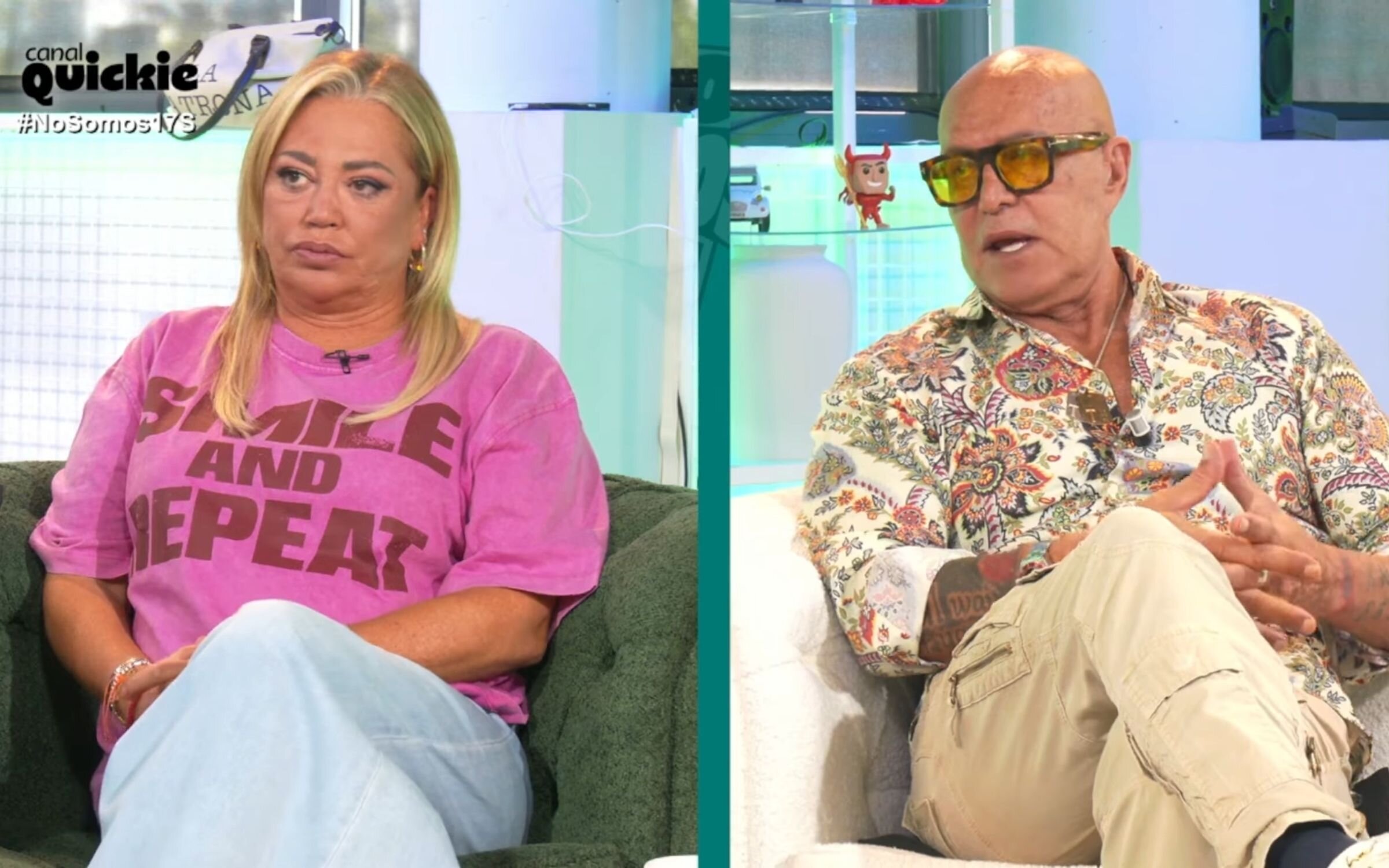 Reconciliación de Belén Esteban y Kiko Matamoros en &#39;No somos nadie&#39;
