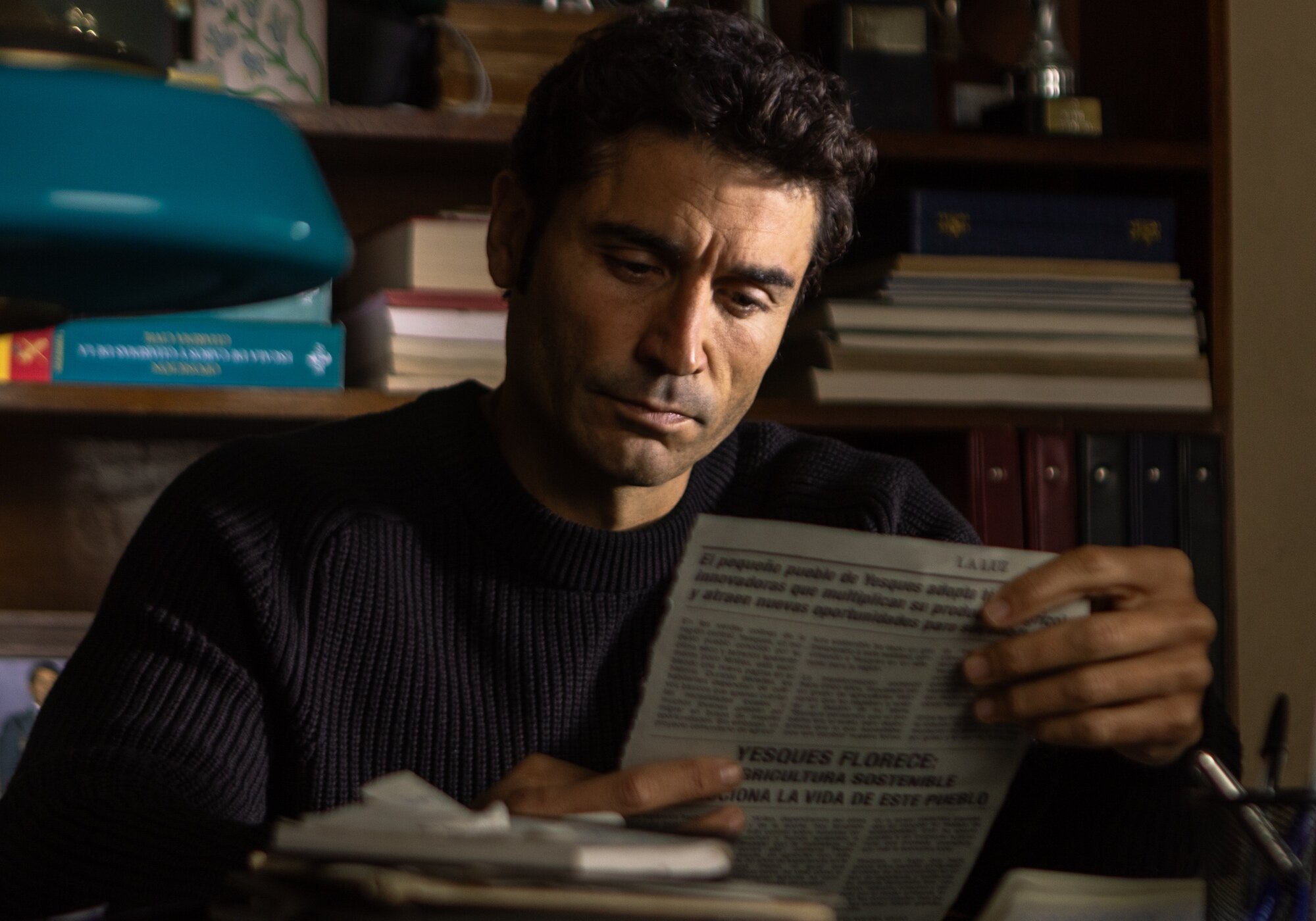 Álex García es uno de los protagonistas de &#39;El cuco de cristal&#39;