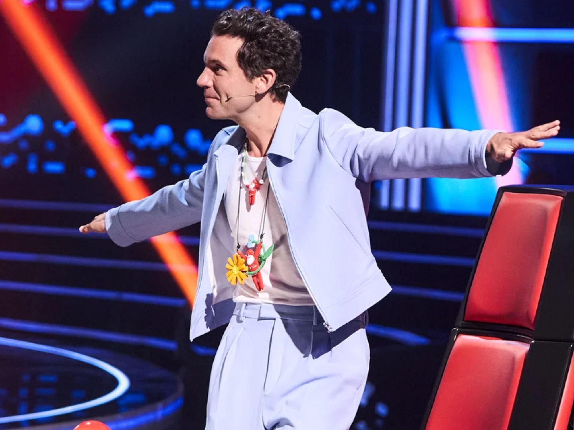 Mika haciendo de coach en &#39;La Voz&#39;