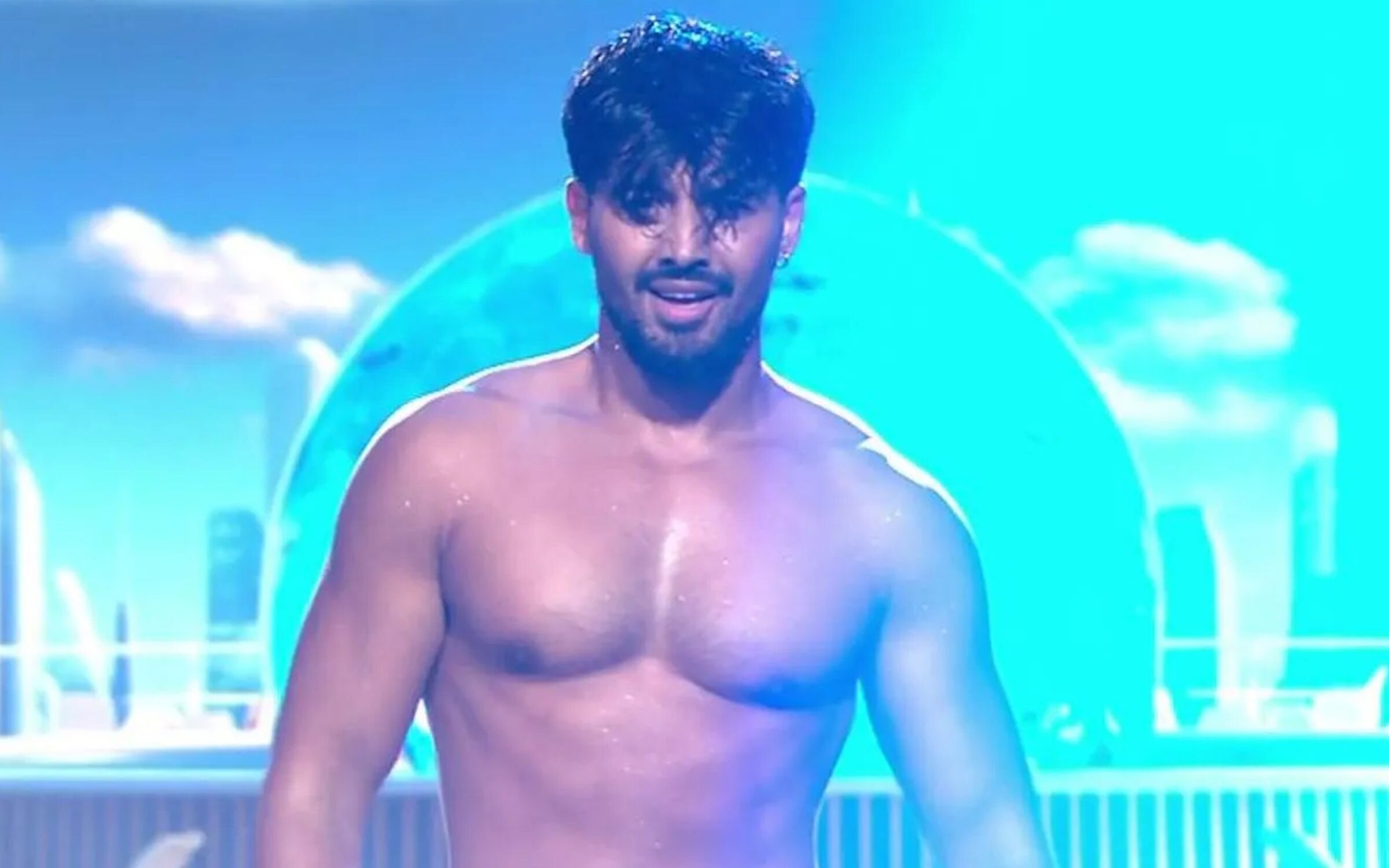 Jorge González en su actuación de la gala 2 de &#39;Bailando con las estrellas&#39;