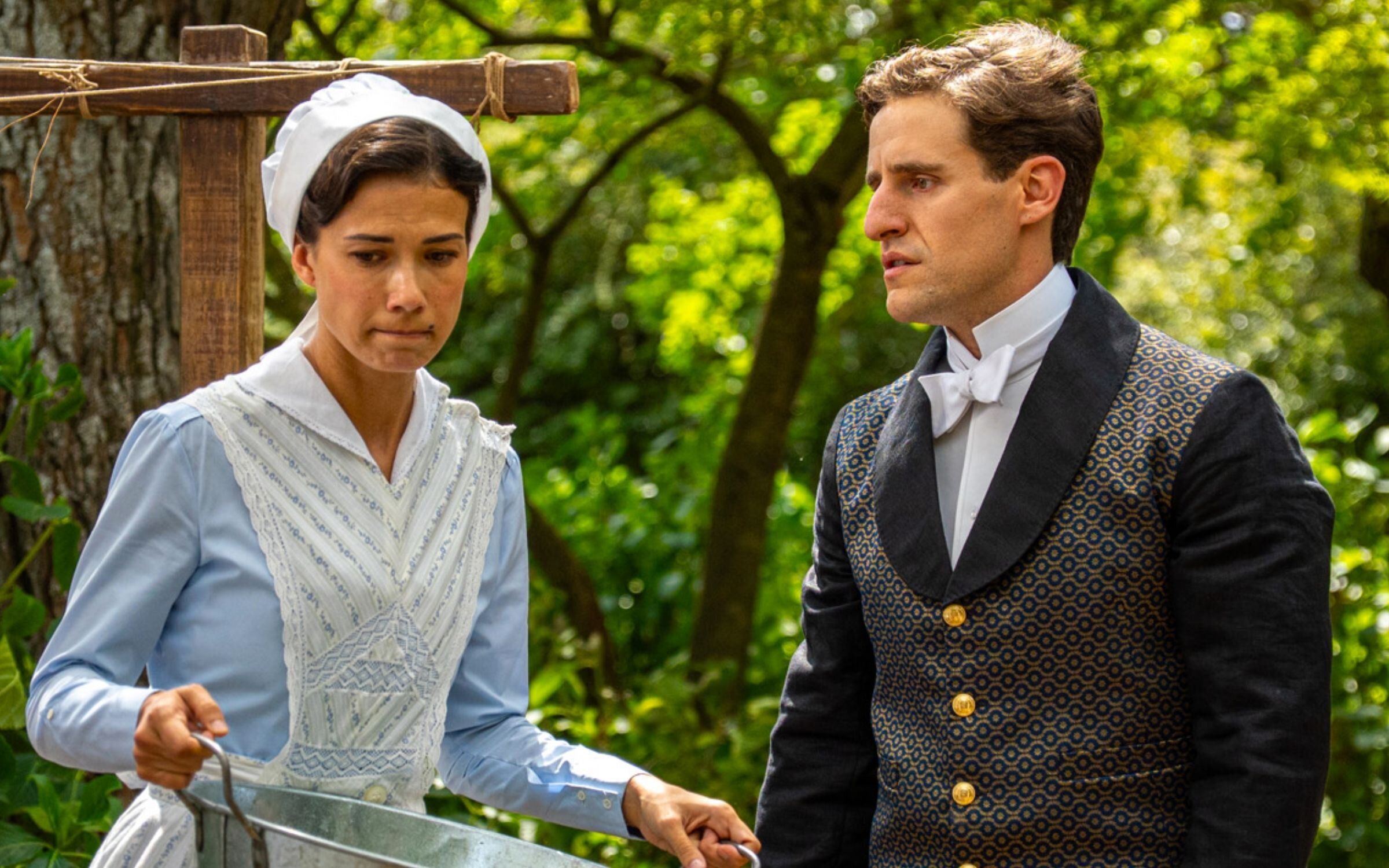 Lope junto a Teresa en &amp;#39;La promesa&amp;#39; en el capítulo 681