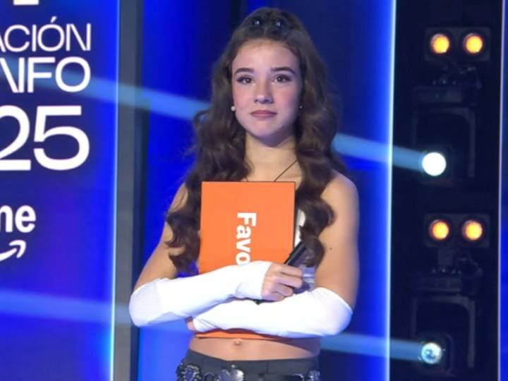 Cristina Sánchez, favorita de la gala 1 de 'OT 2025'