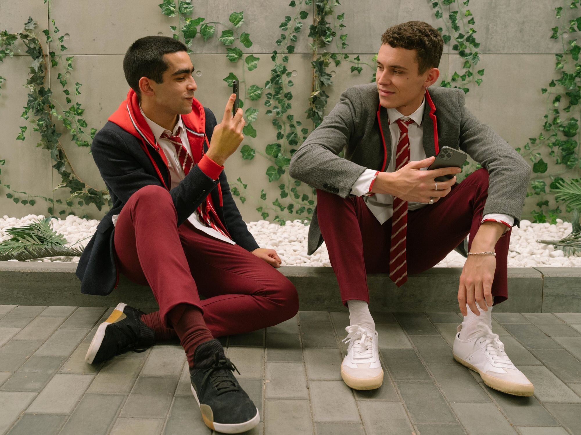 Omar Ayuso y Arón Piper en la cuarta temporada de &#39;Élite&#39;