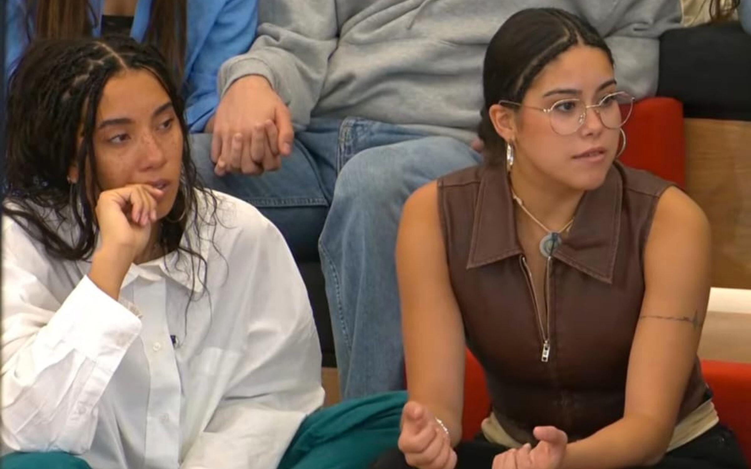 Téyou y María Cruz en la academia de &#39;OT 2025&#39; durante el repaso de la gala 1