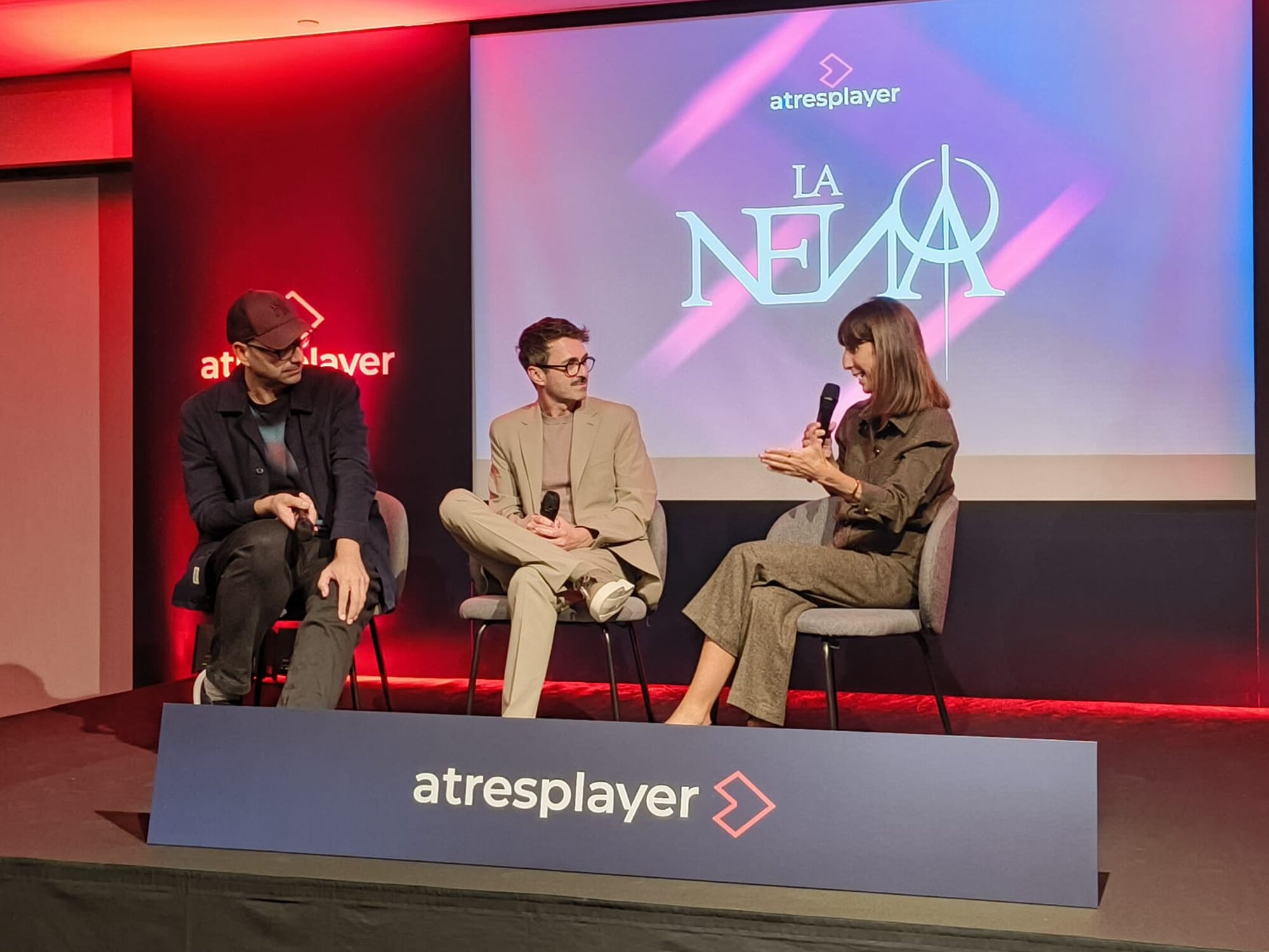 Presentación de atresplayer en el Festival de San Sebastián
