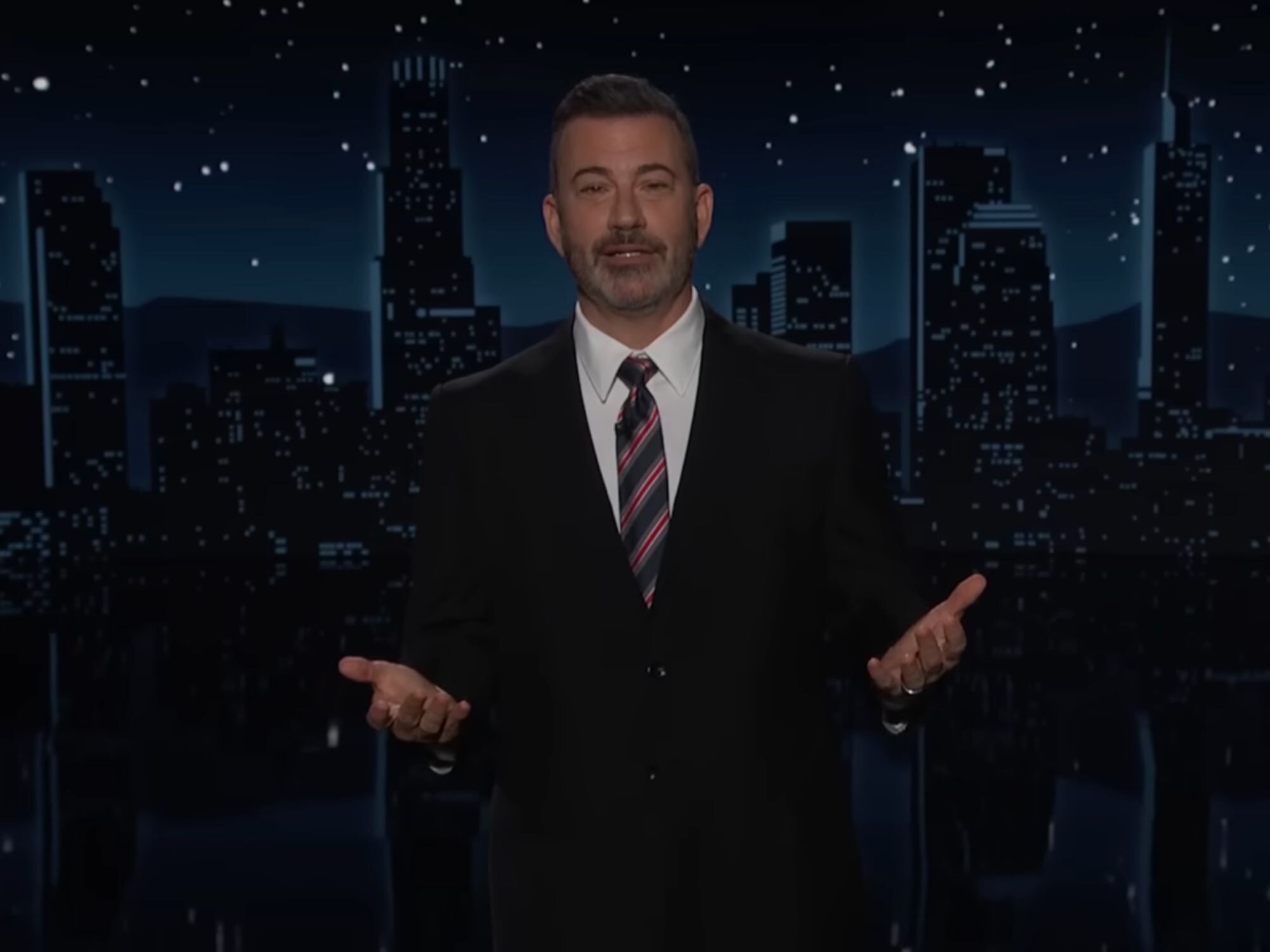 Jimmy Kimmel de vuelta en su show &#39;Jimmy Kimmel Live&#39;