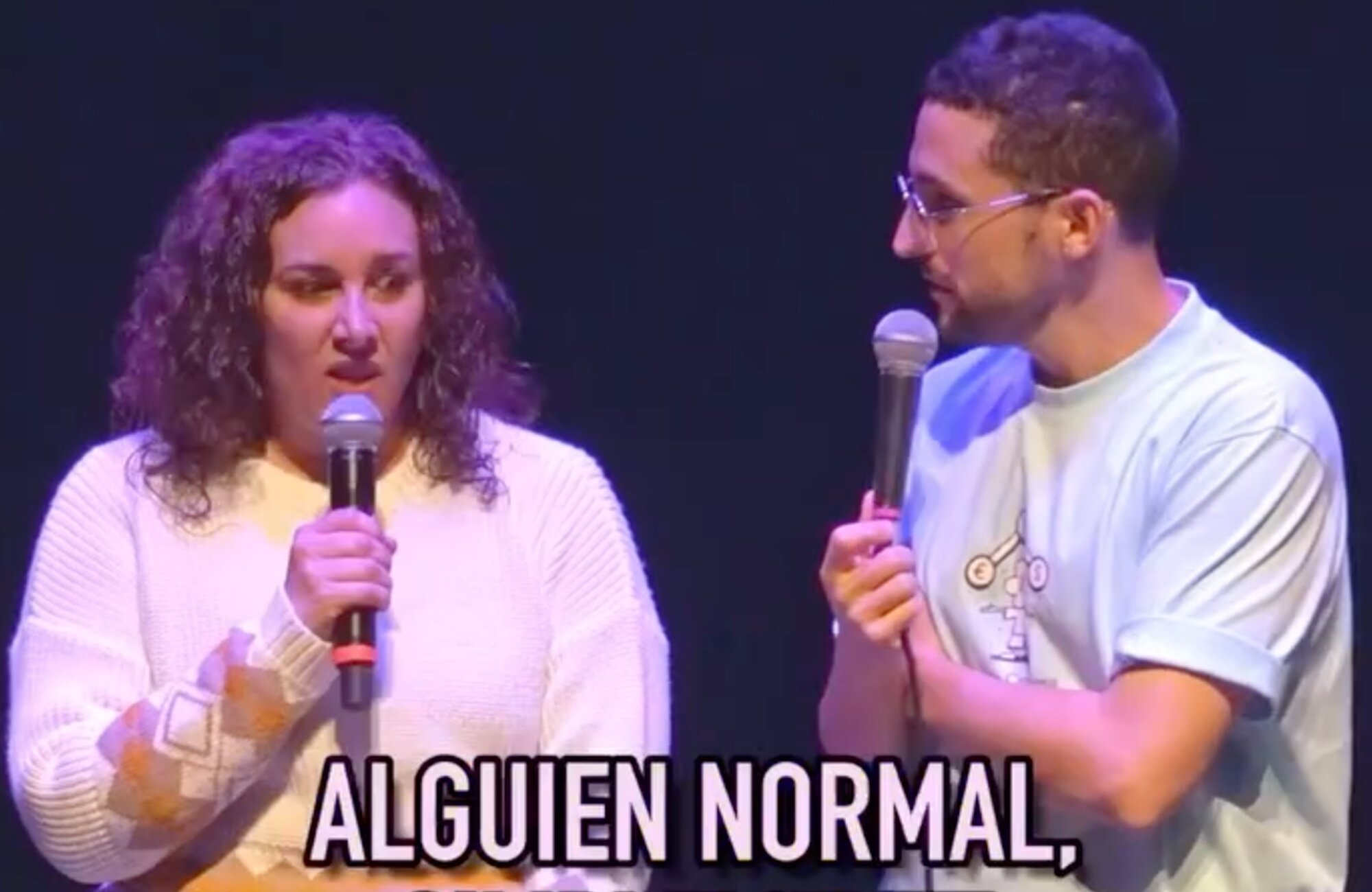 Uno de los shows de improvisación de Galder Varas