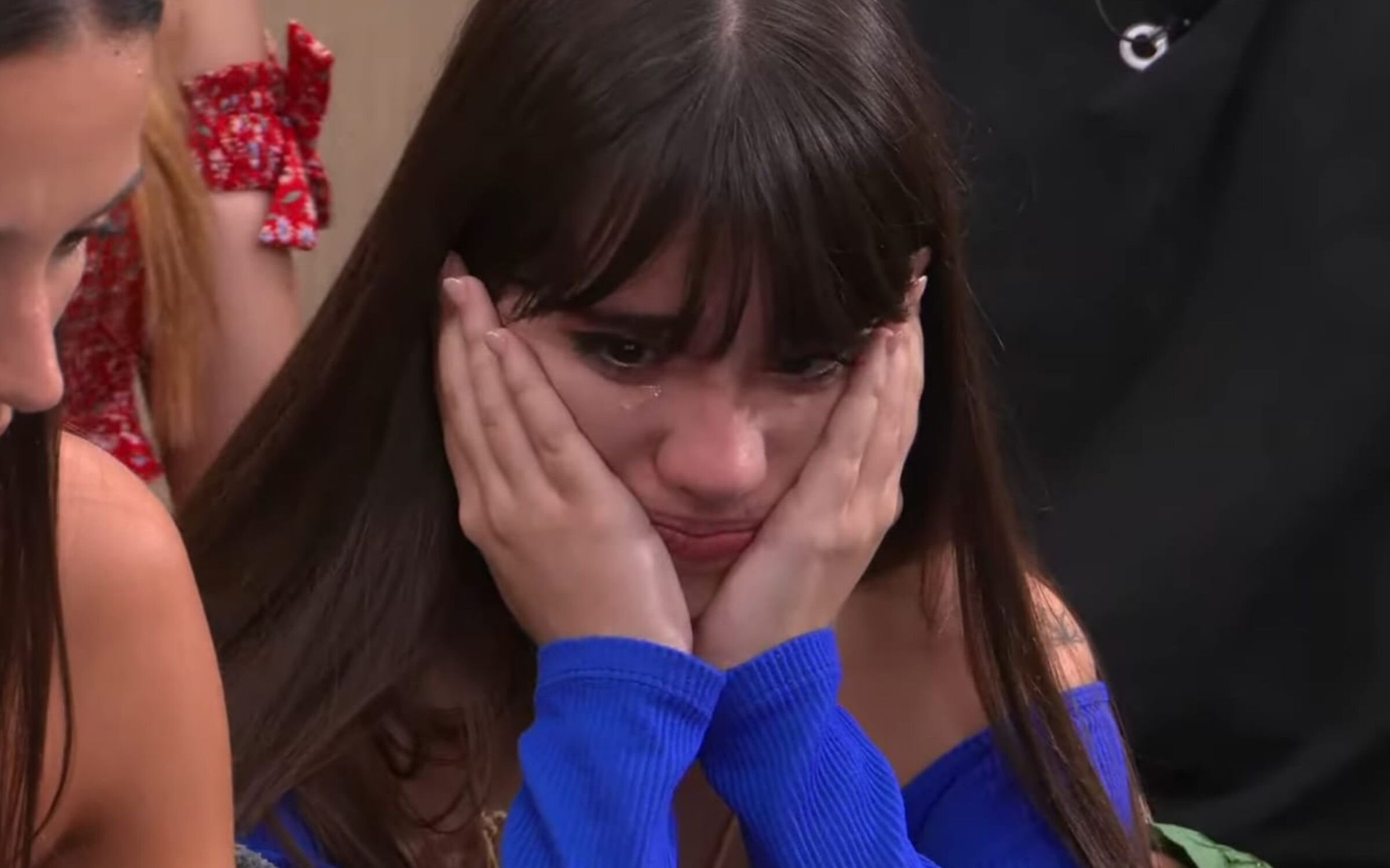 Salma de Diego de emociona por la visita de Quique en la Academia de &#39;OT 2025&#39;