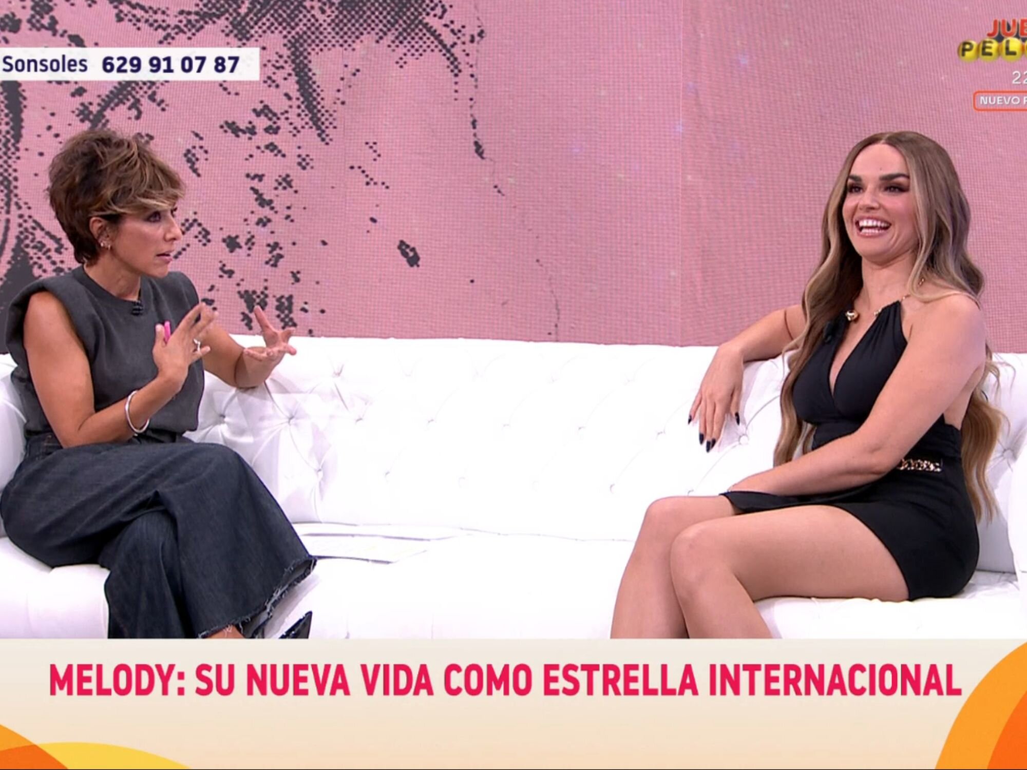 Sonsoles Ónega y Melody juntas en 'Y ahora, Sonsoles'