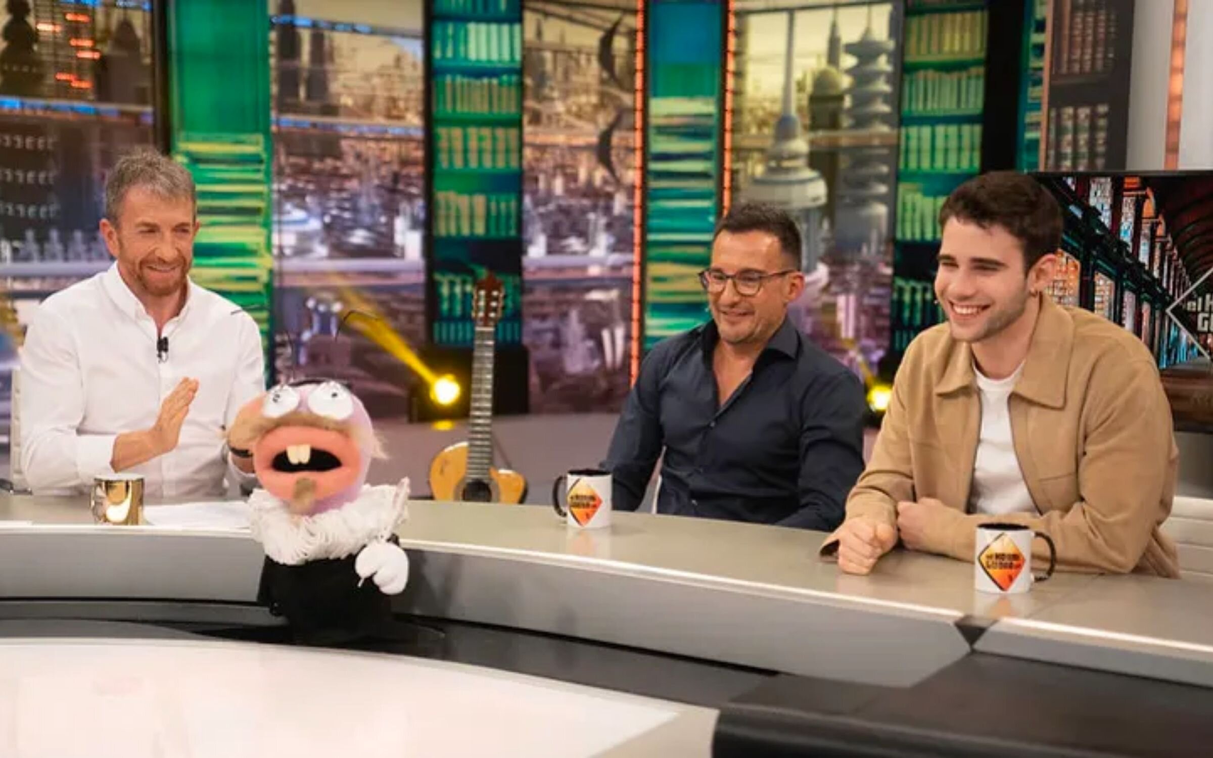 Pablo Motos, Alejando Amenábar y Julio Peña en &#39;El hormiguero&#39;