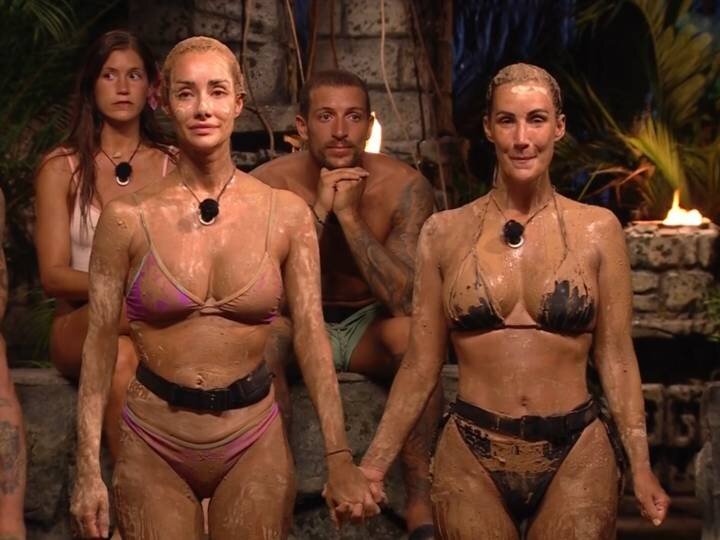 Adara y Fani antes de la expulsión de la gala 4 de &#39;Supervivientes All Stars 2025&#39;