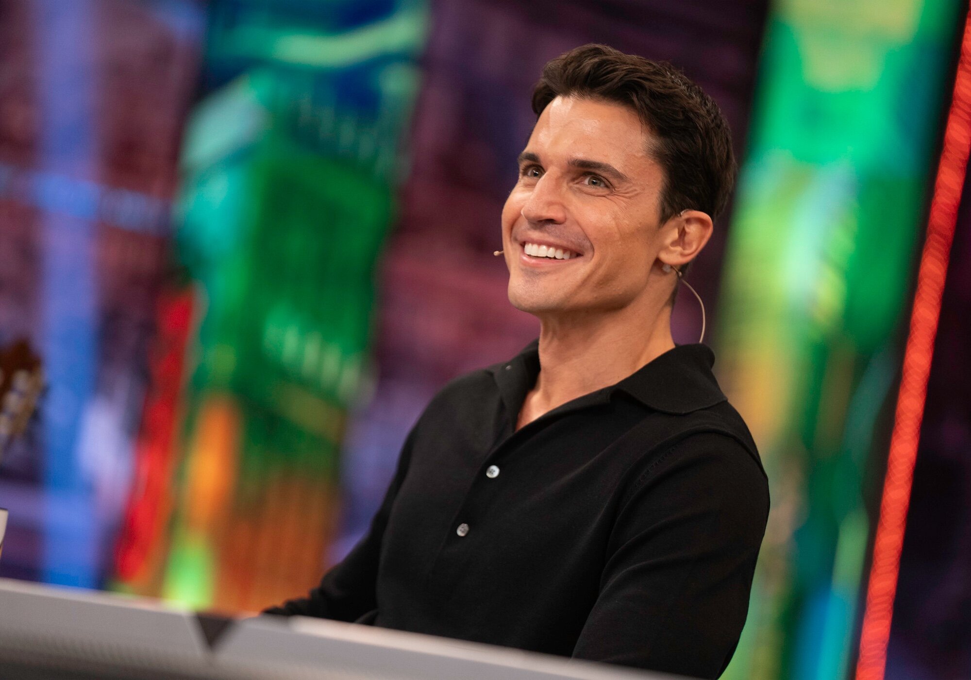 Álex González, sonriente en su visita a &#39;El hormiguero&#39;