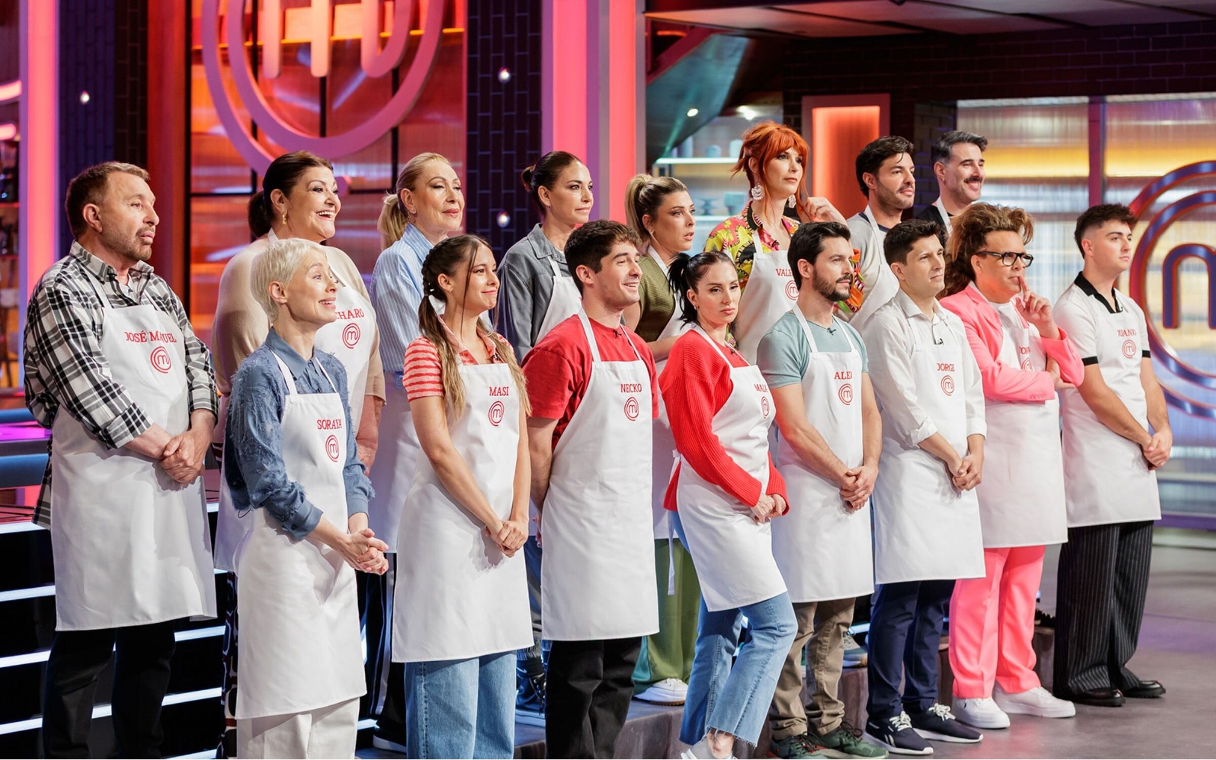 Los 16 concursantes de la décima edición de &#39;MasterChef Celebrity&#39;
