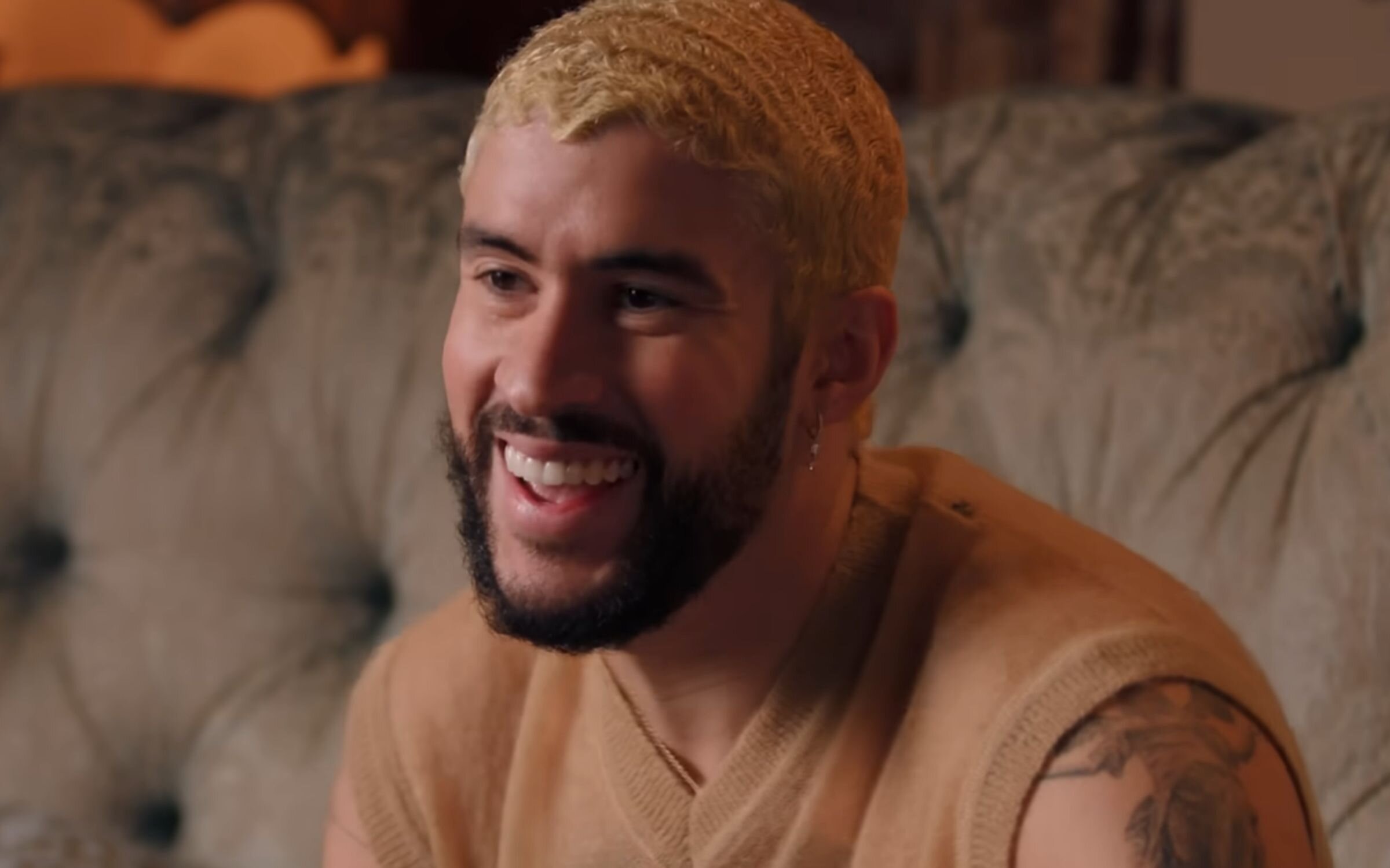 Bad Bunny en una entrevista para Vogue