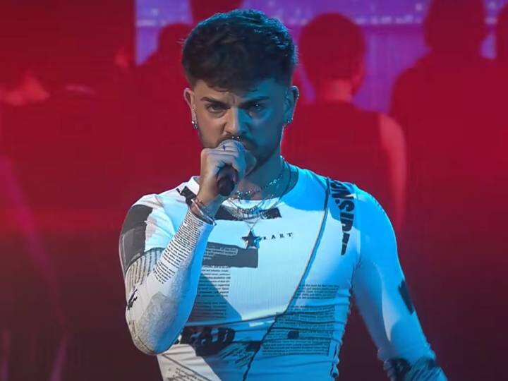 Iván Rojo durante su última actuación como concursante de &#39;OT 2025&#39;