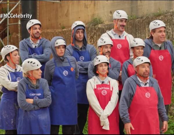 Los aspirantes de &#39;MasterChef Celebrity 10&#39; tras la prueba de exteriores del programa 5