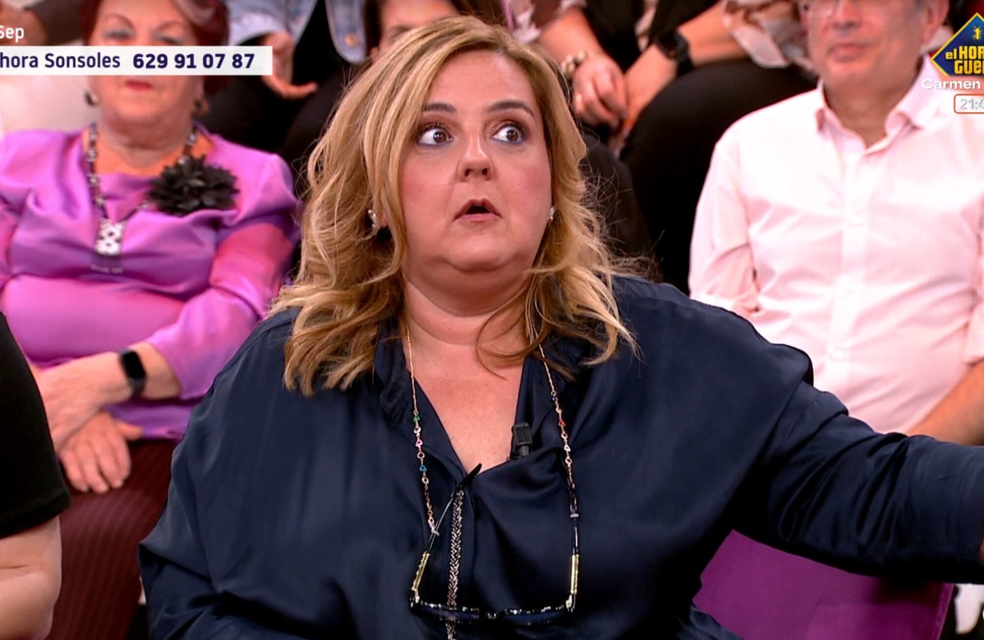 Pilar Vidal reacciona a la bronca de la directora de 'Y ahora, Sonsoles'