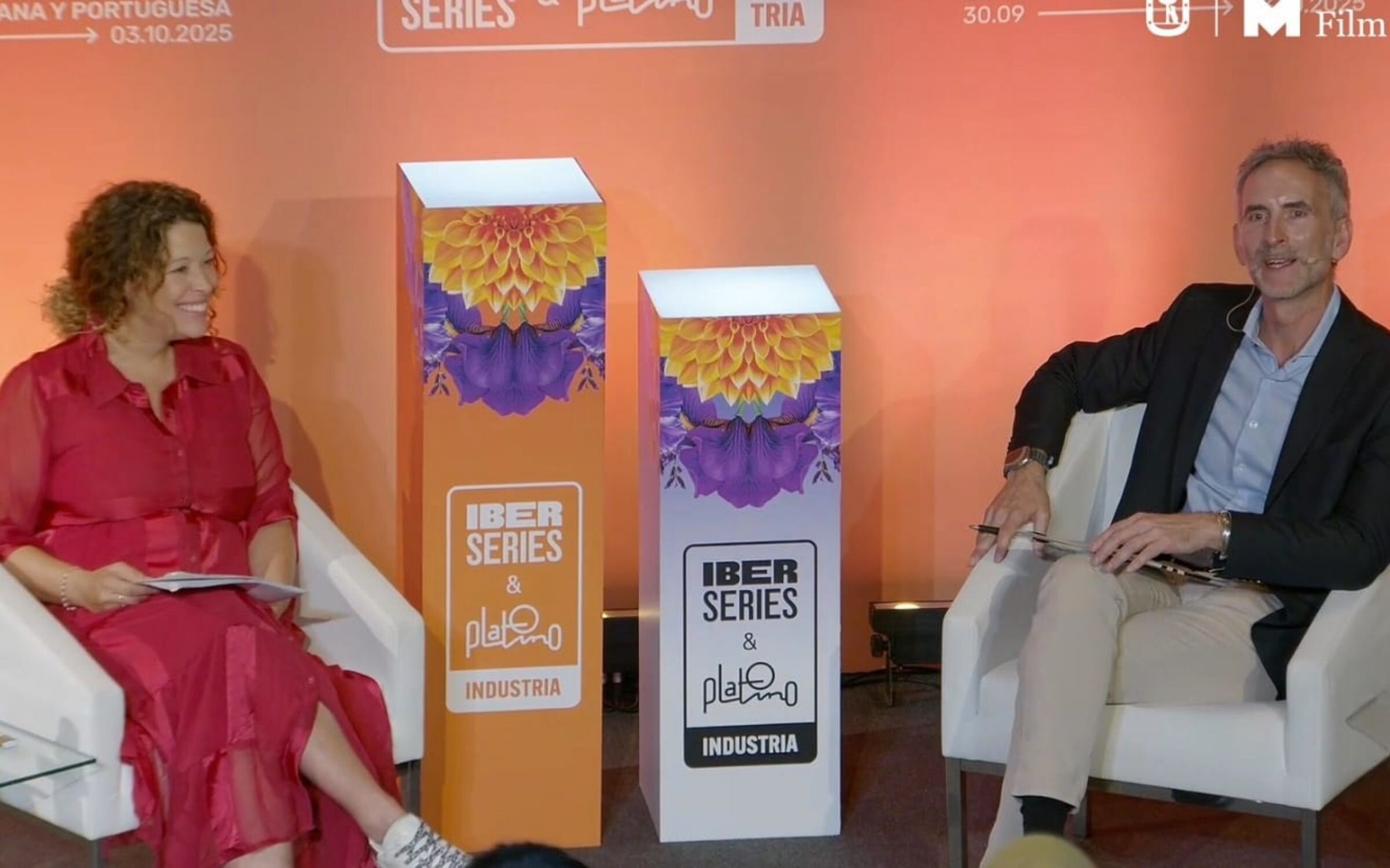 Clara Redondo y Raúl Torquemada hablan sobre el plan Spain Audiovisual Hub en el festival Iberseries & Platino Industria