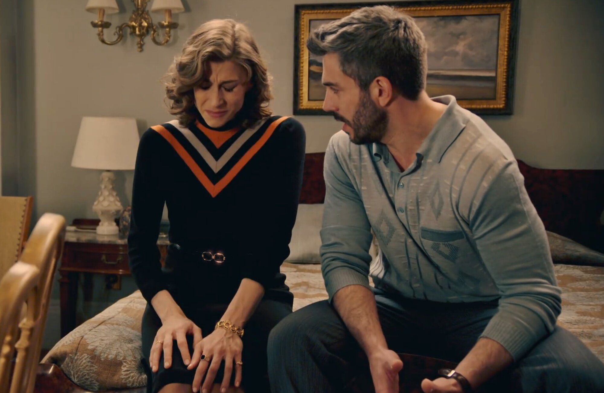 Marta le confiesa a Andrés la verdad sobre Santiago en &#39;Sueños de libertad&#39;