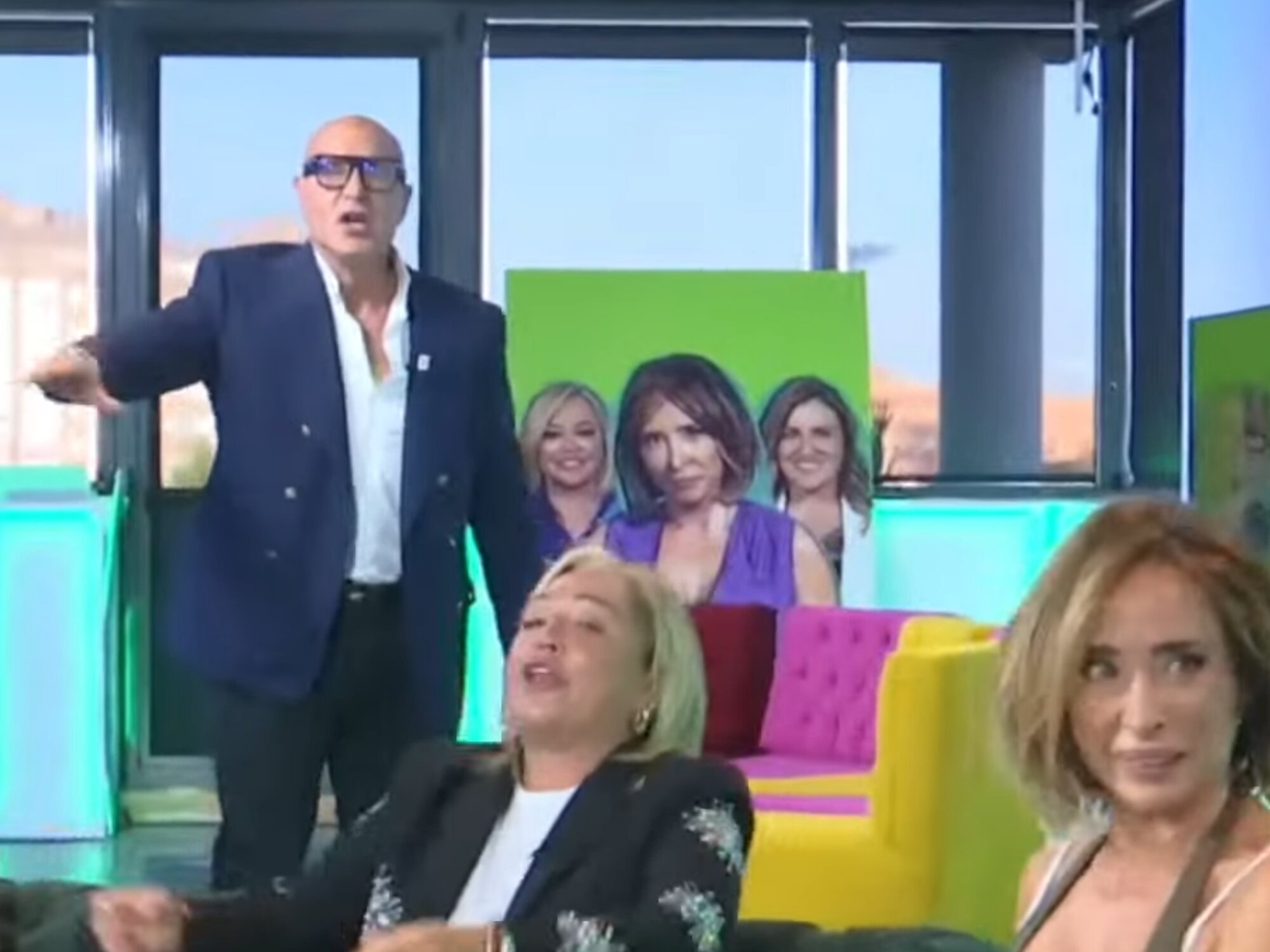 Discusión en 'No somos nadie' de Belén Esteban y Kiko Matamoros