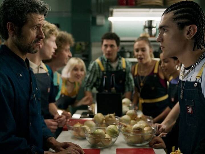 El reparto de &#39;Sin gluten&#39; en una de sus escenas