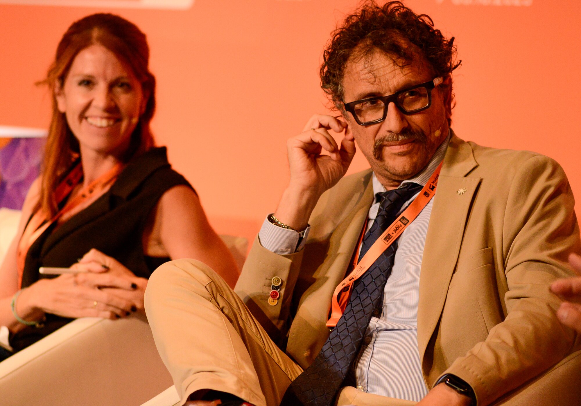 Clara Ruipérez y Roger Campione en Iberseries & Platino Industria