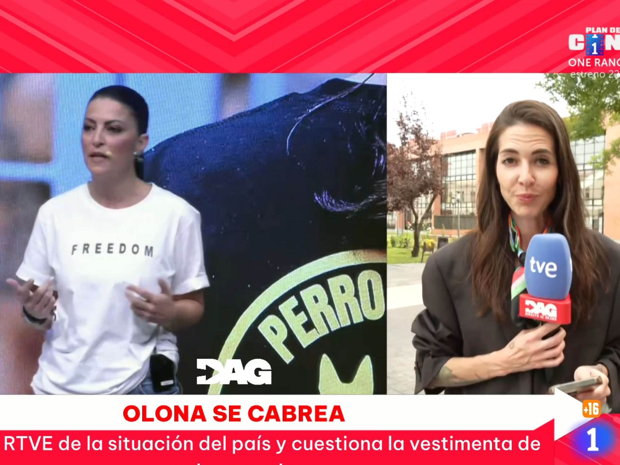 Esther Yáñez hablando de su encontronazo con Macarena Olona en &#39;Directo al grano&#39;