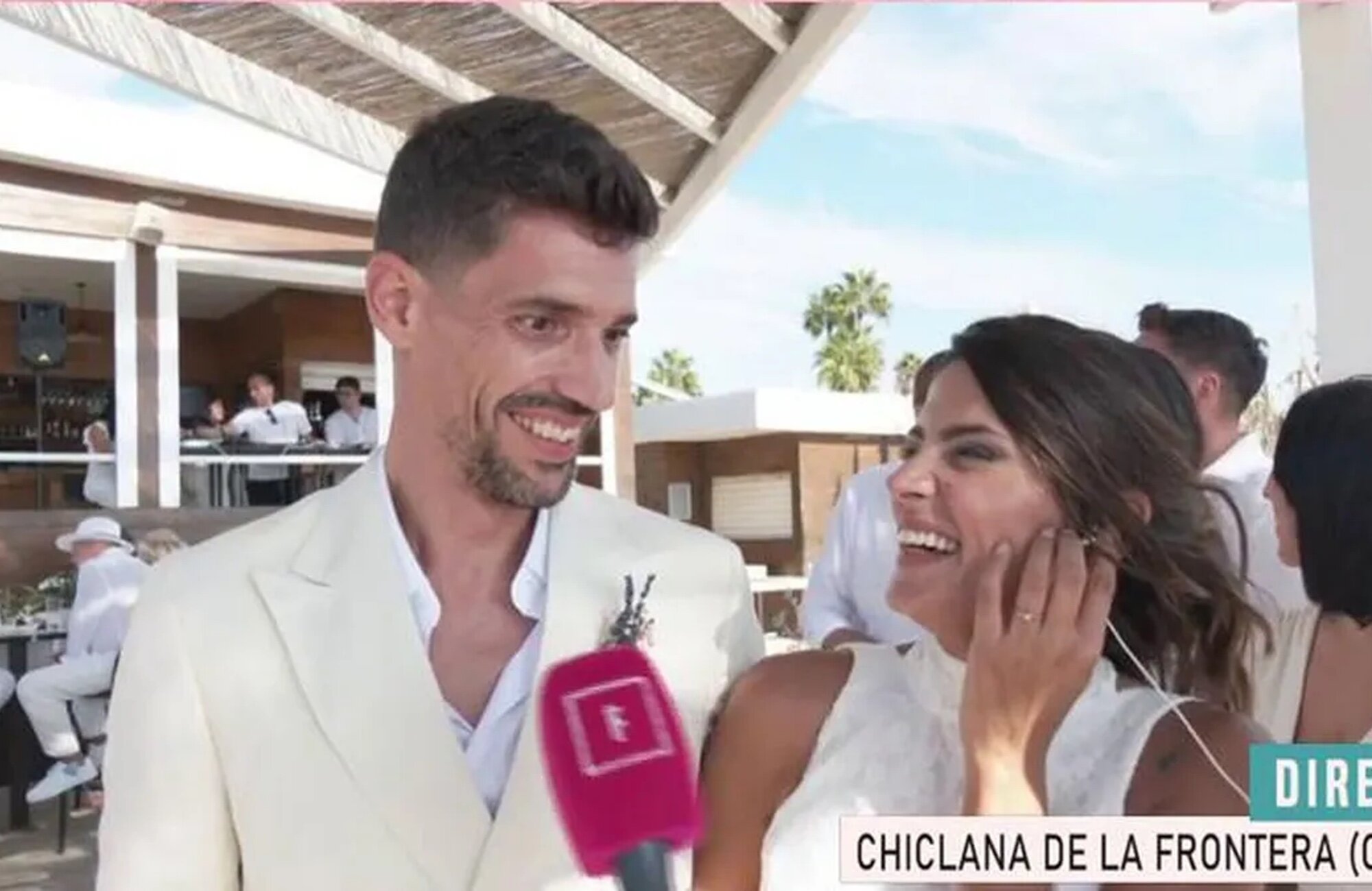 'Fiesta' habló con Alba Muñoz el día de su boda