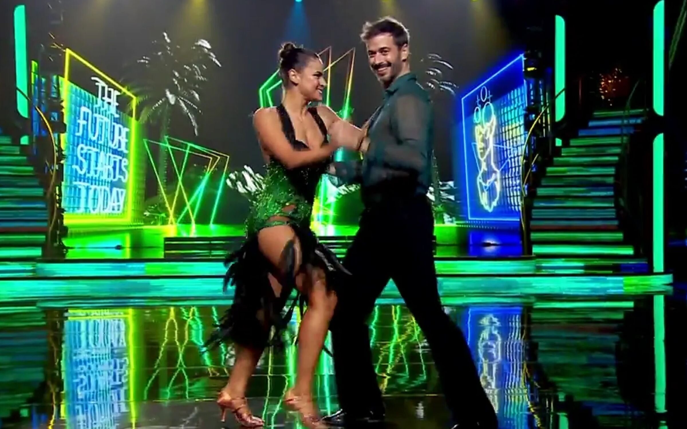 Iago Lago en su actuación de nominado de 'Bailando con las estrellas'