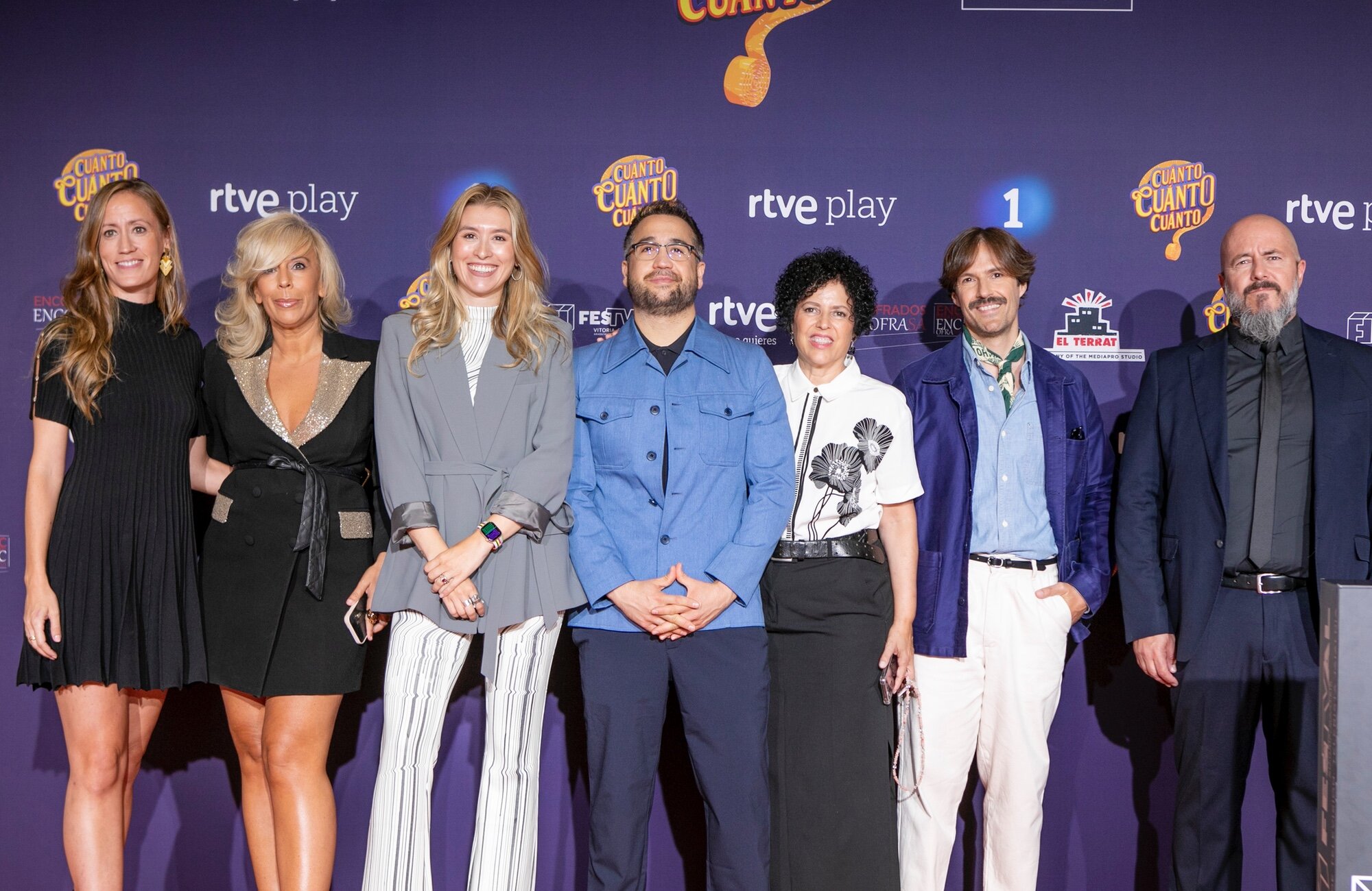 Equipo de &#39;Cuánto, cuánto, cuánto&#39; en la presentación del FesTVal