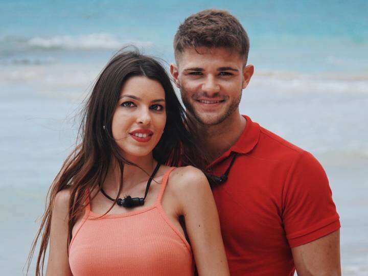 Andrea Gasca e Ismael Nicolás en la primera edición de &#39;La isla de las tentaciones&#39;