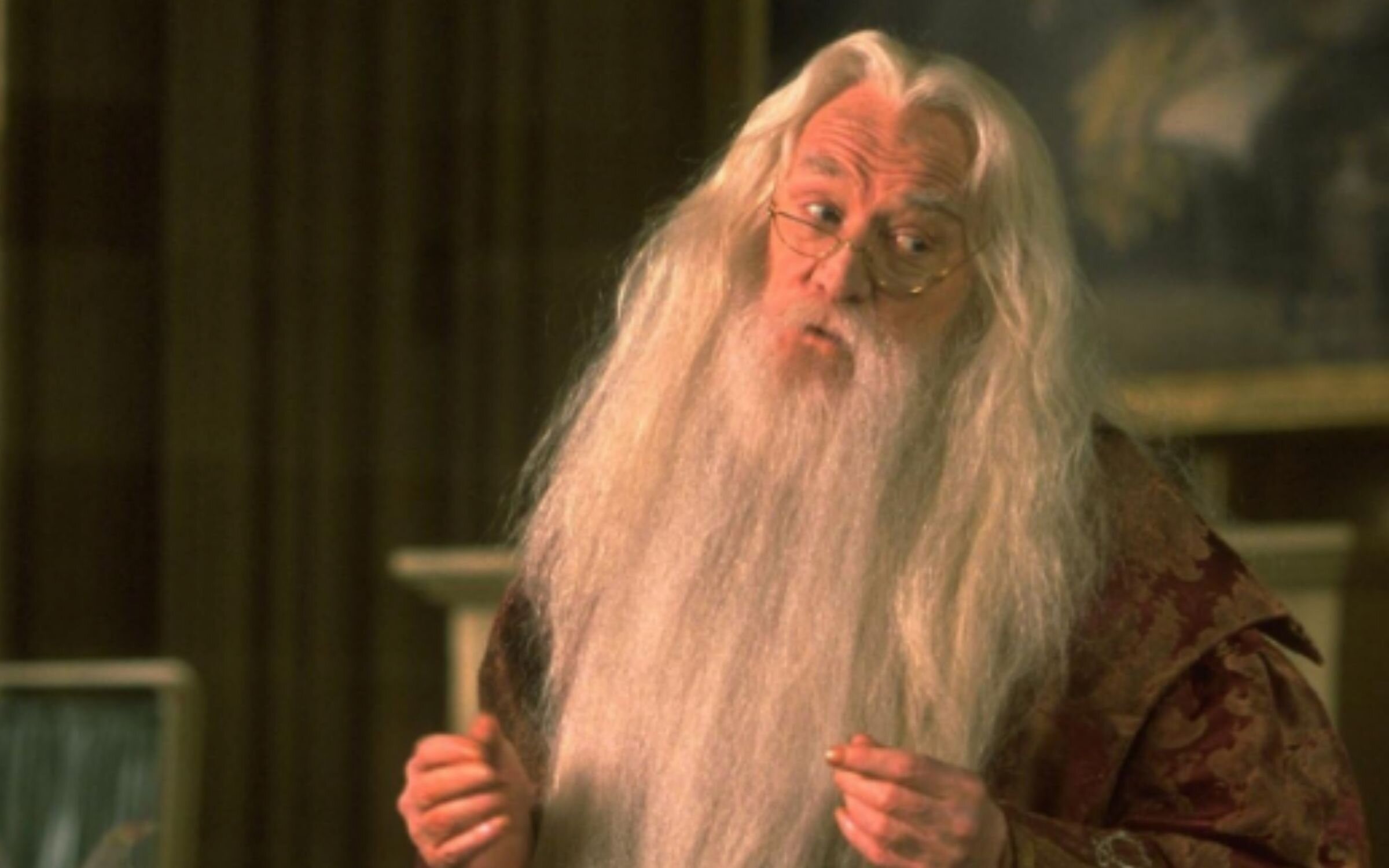 Dumbledore en 'Harry Potter y la piedra filosofal'