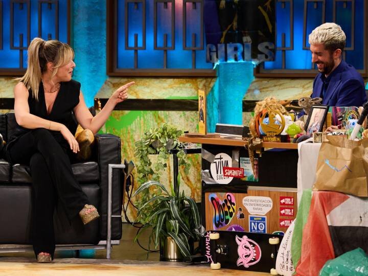 Valeria Ros charla con David Broncano en &#39;La revuelta&#39;